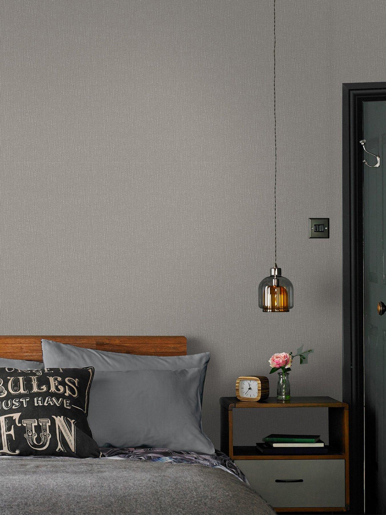 undefined Shimmer - Taupe Wallpaper