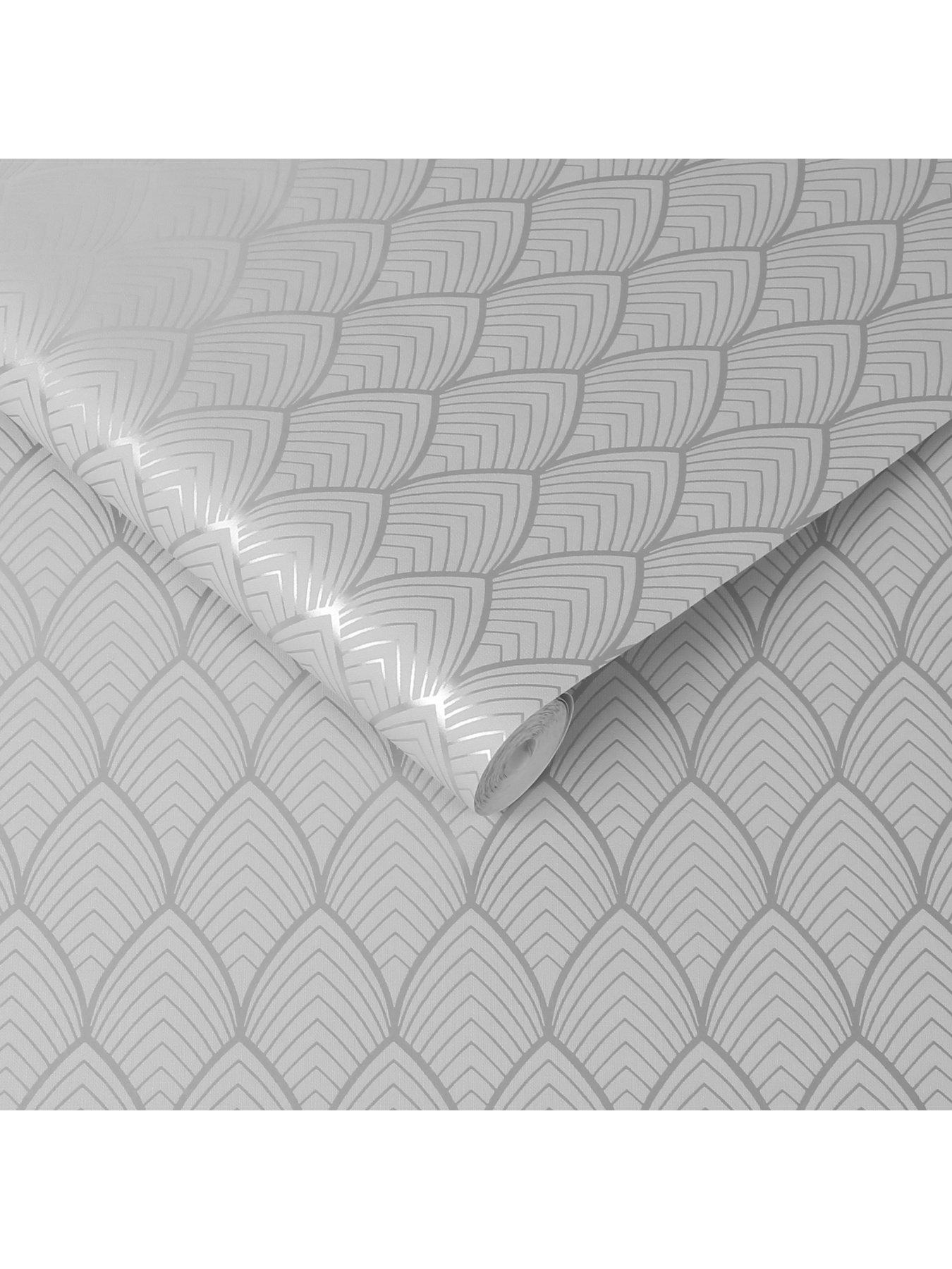  image of superfresco-easy-bercy-gris-argent-wallpaper