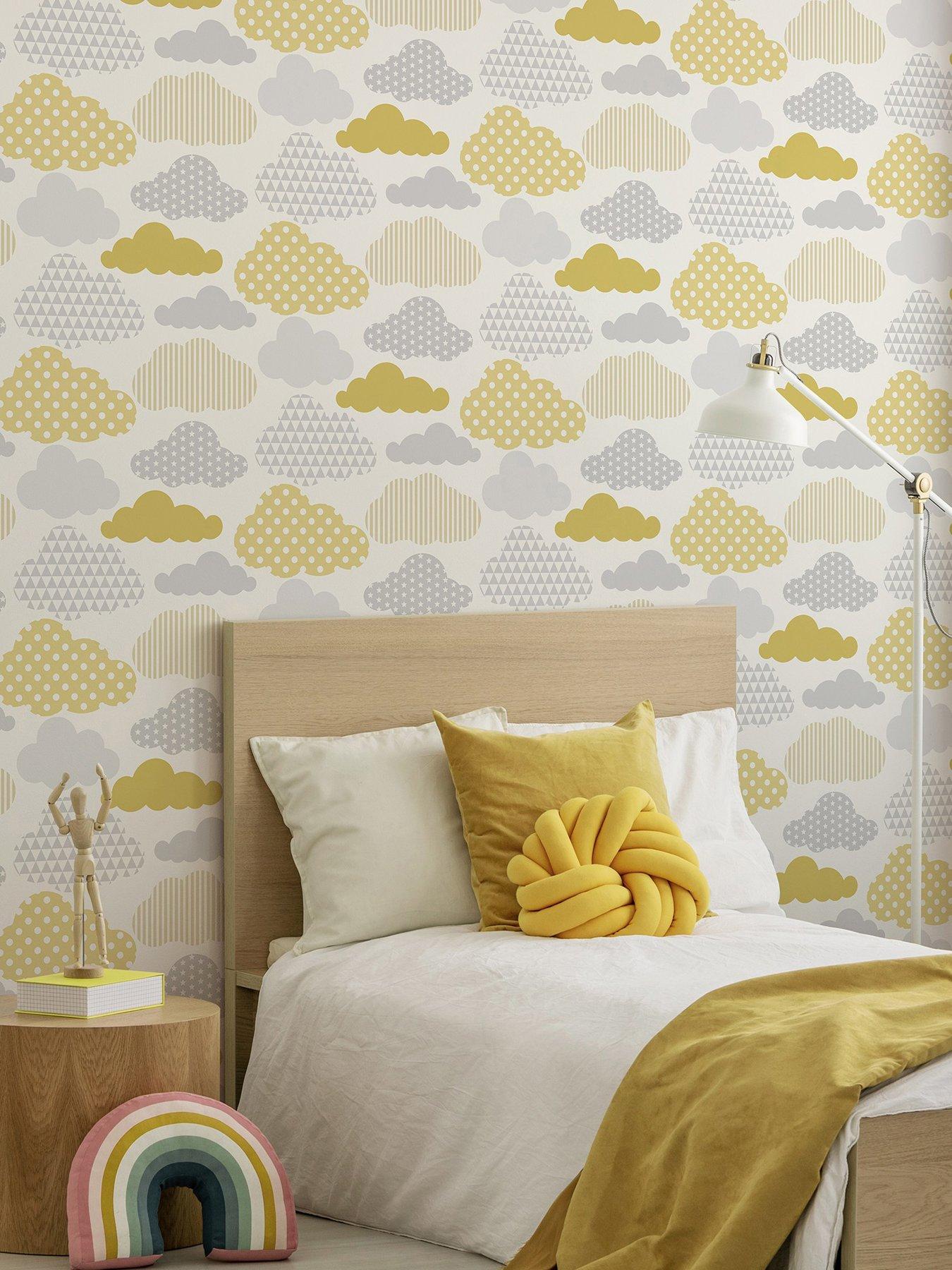 superfresco-easy-clouds-yellow-wallpaper