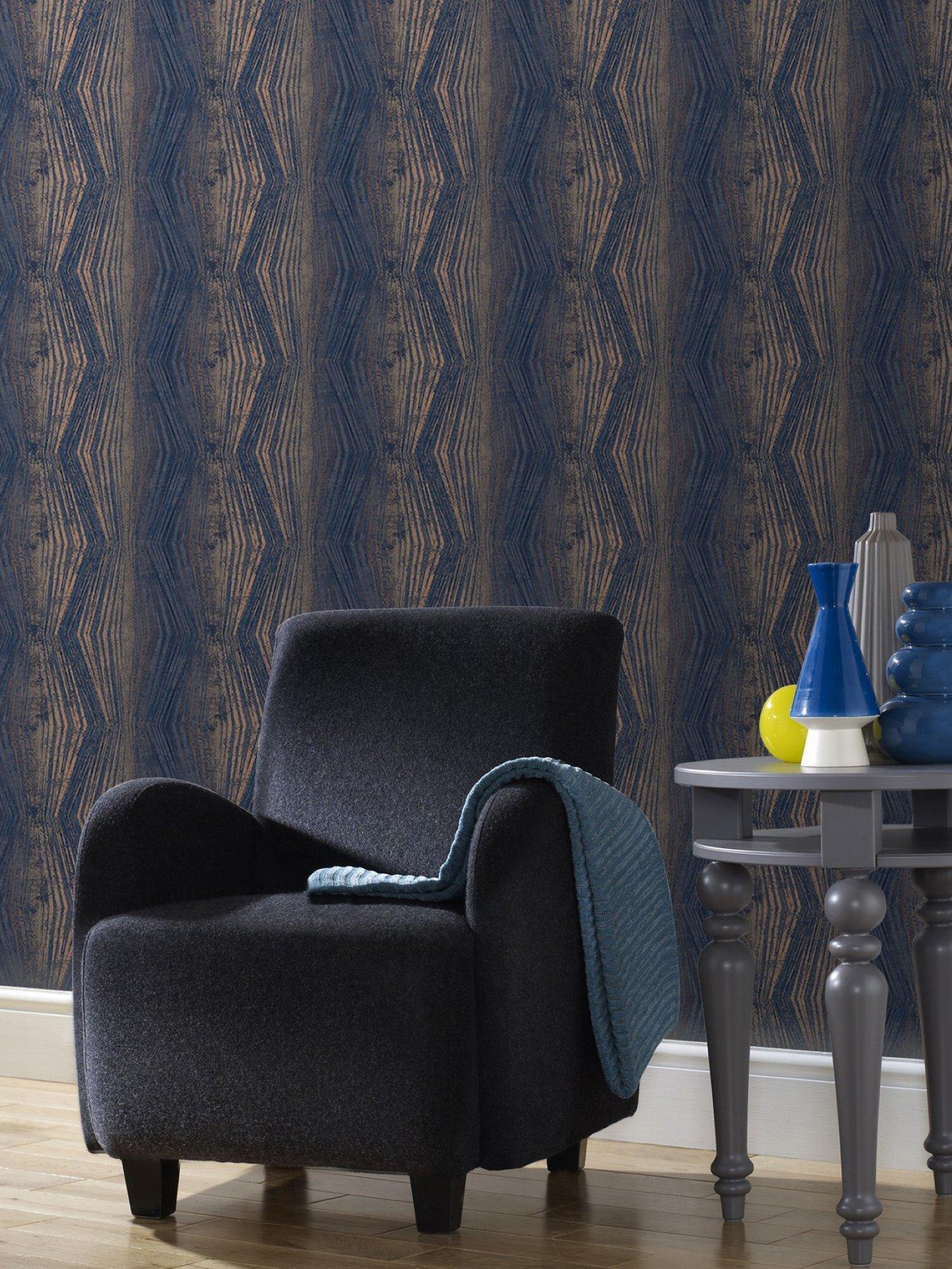 undefined Nwg Vermeil Stripe - Blue Wallpaper