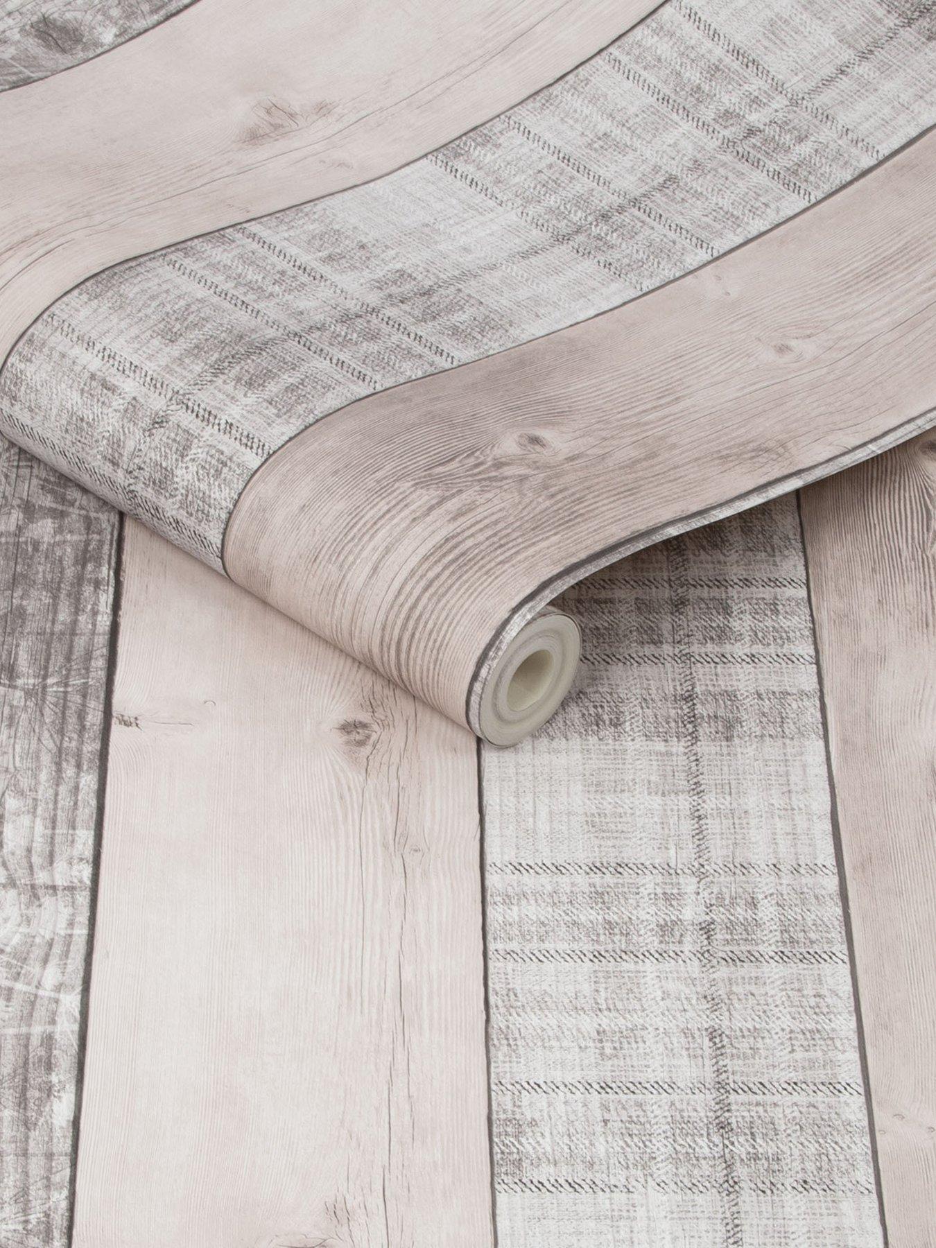  image of fresco-country-plank-blush-wallpaper