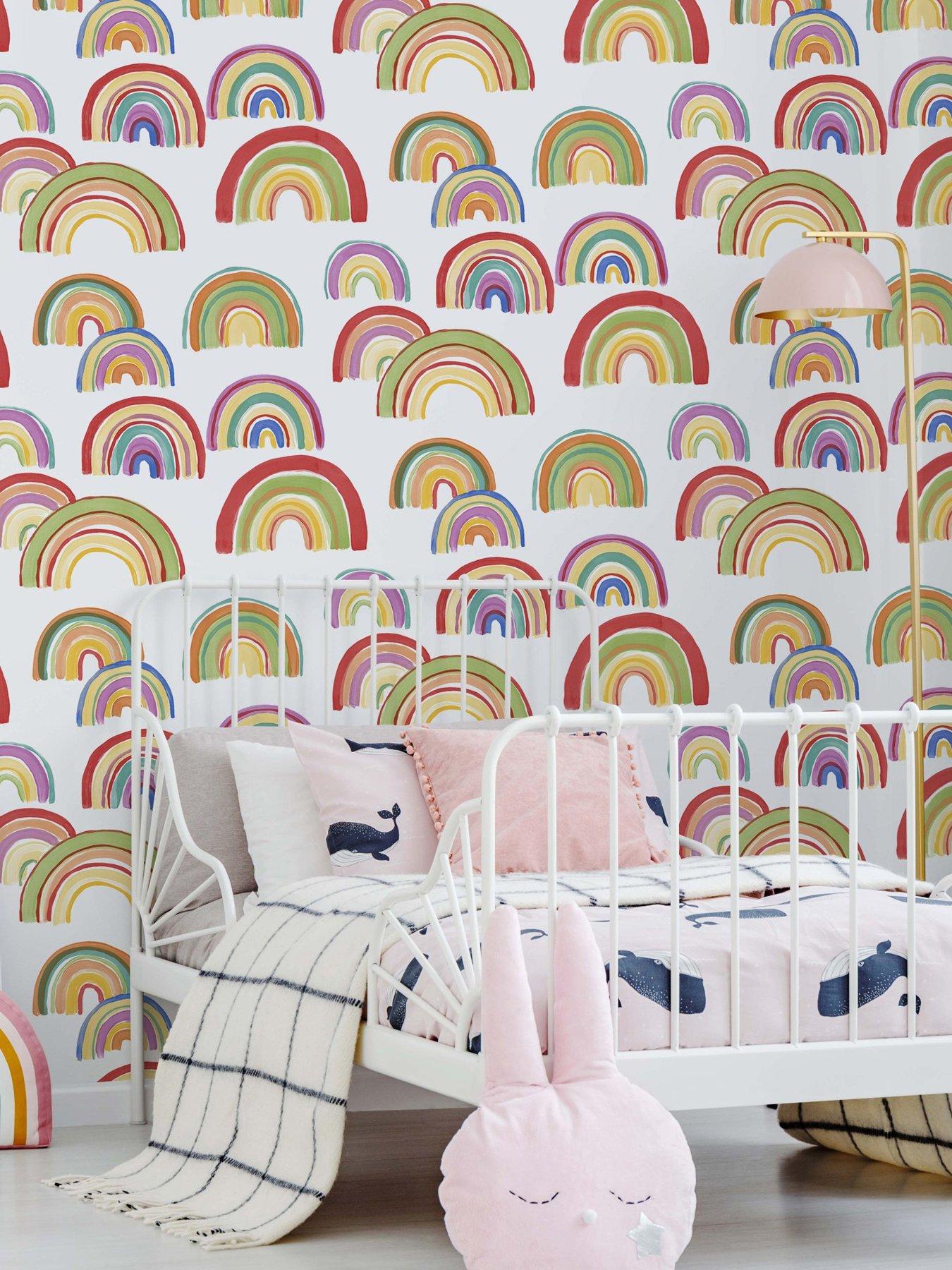 Fresco Over The Rainbow - Multi Wallpaper