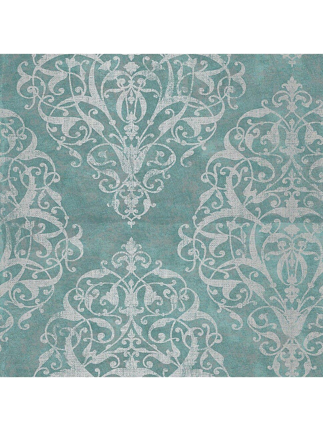 Image 2 of 3 of Boutique Shiraz - Teal Wallpaper