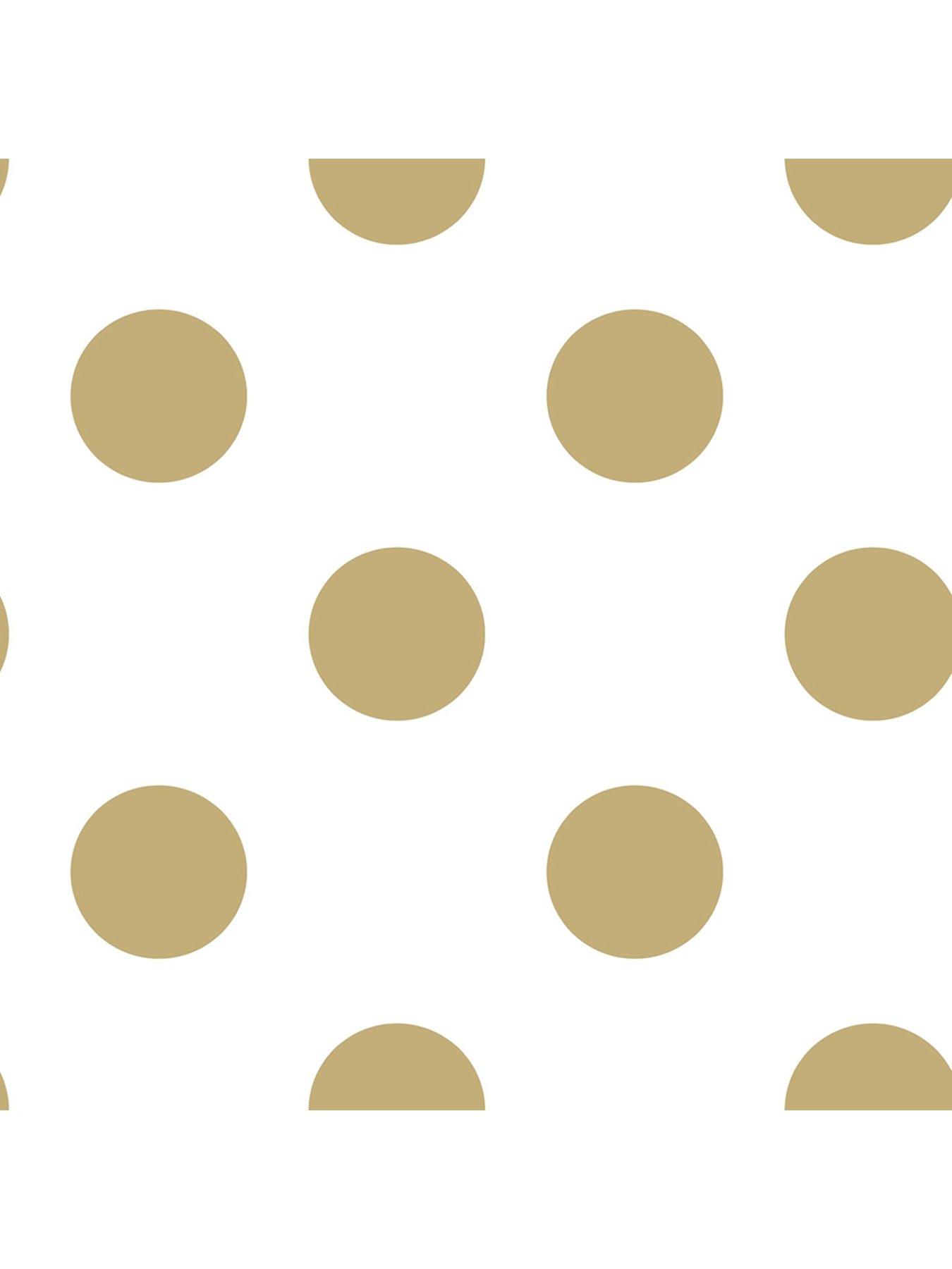  image of superfresco-easy-dotty-gold-wallpaper
