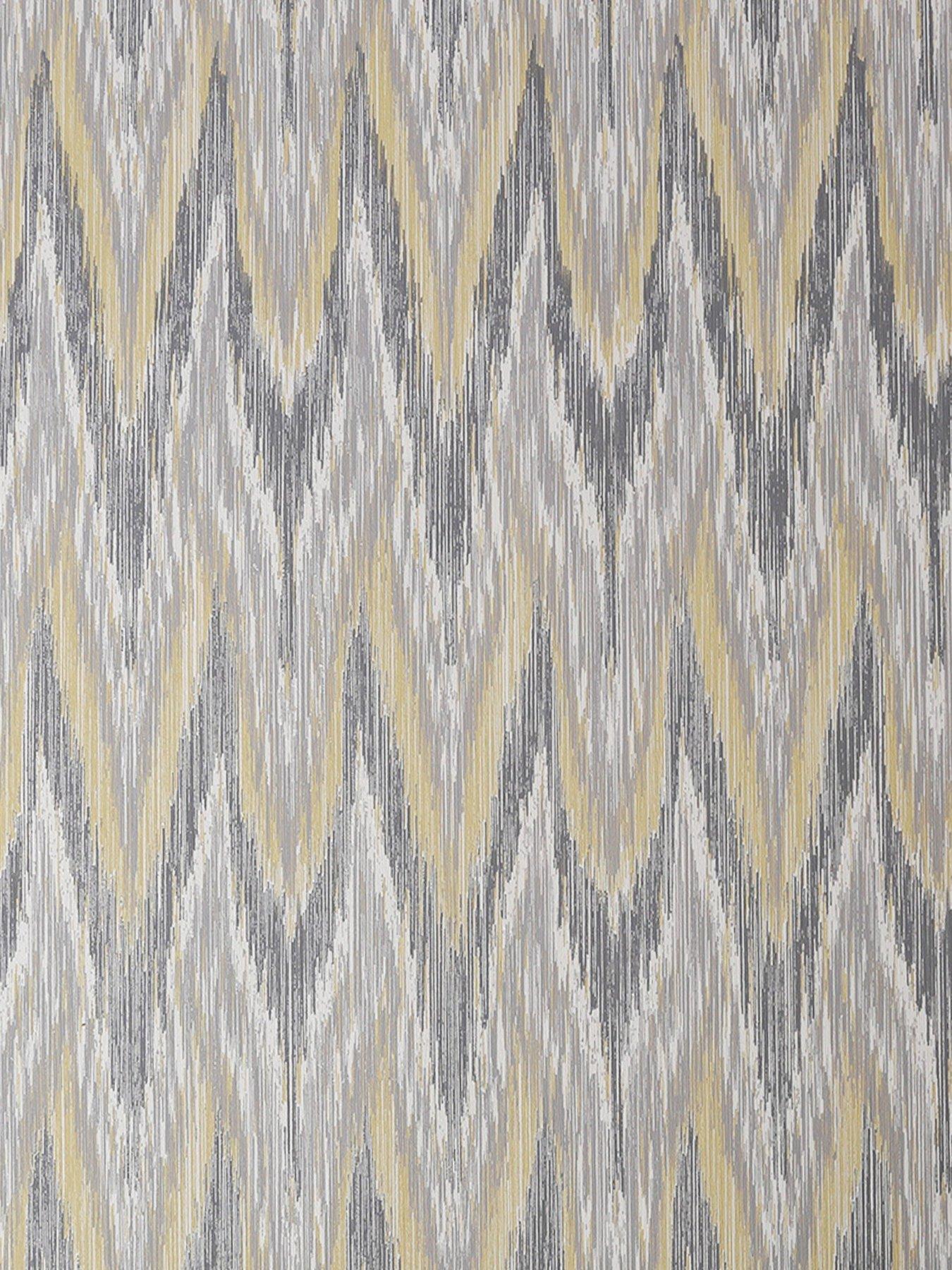 Image 2 of 3 of Superfresco Homespun Geo - Ochre Wallpaper
