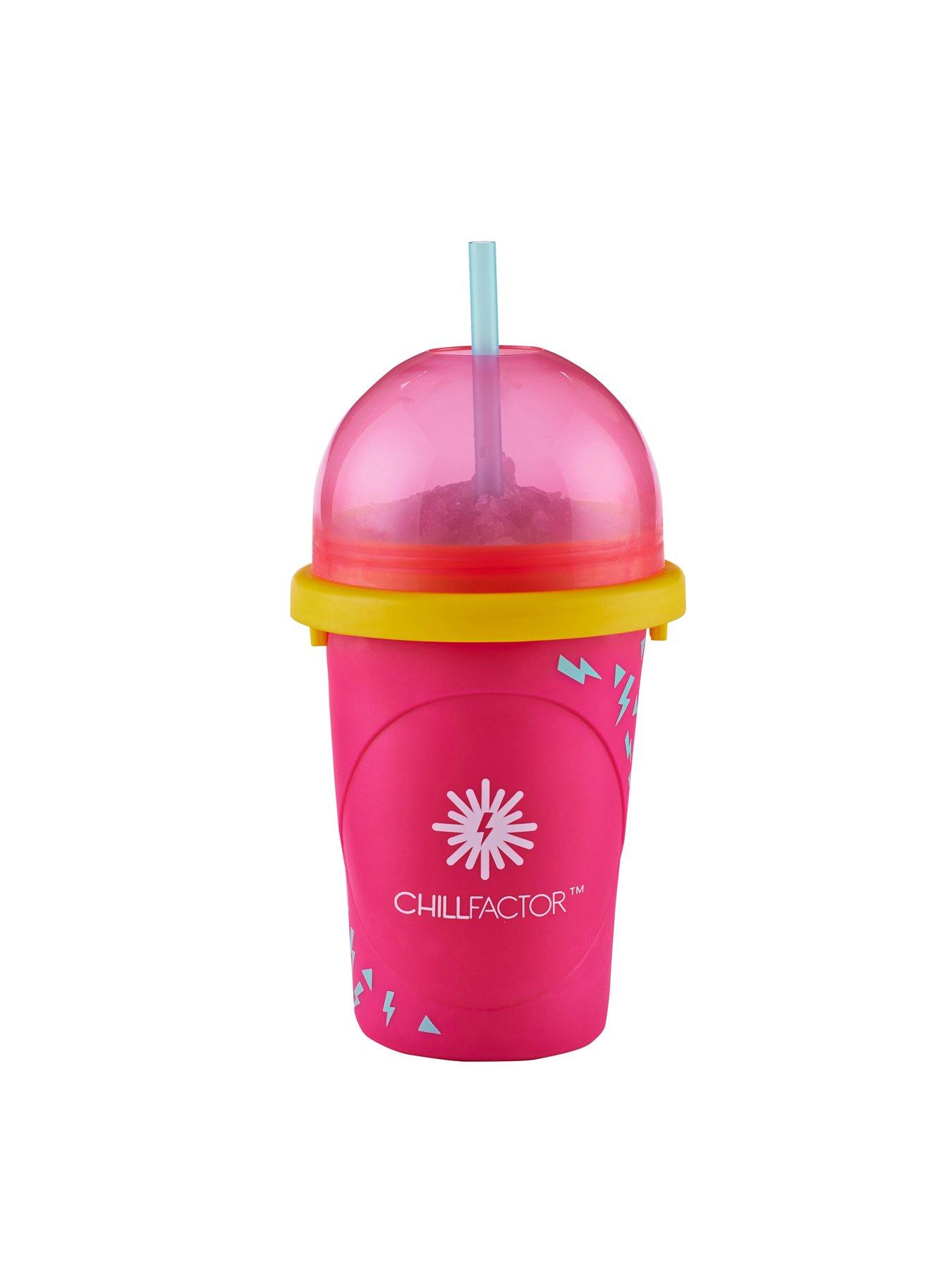  image of chill-factor-slushy-maker-colour-shock-perfectly-pink