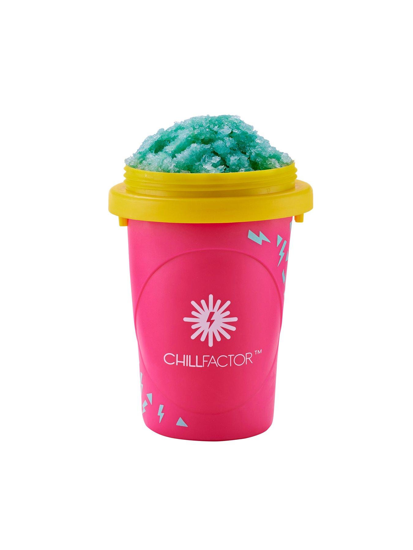  image of chill-factor-slushy-maker-colour-shock-perfectly-pink