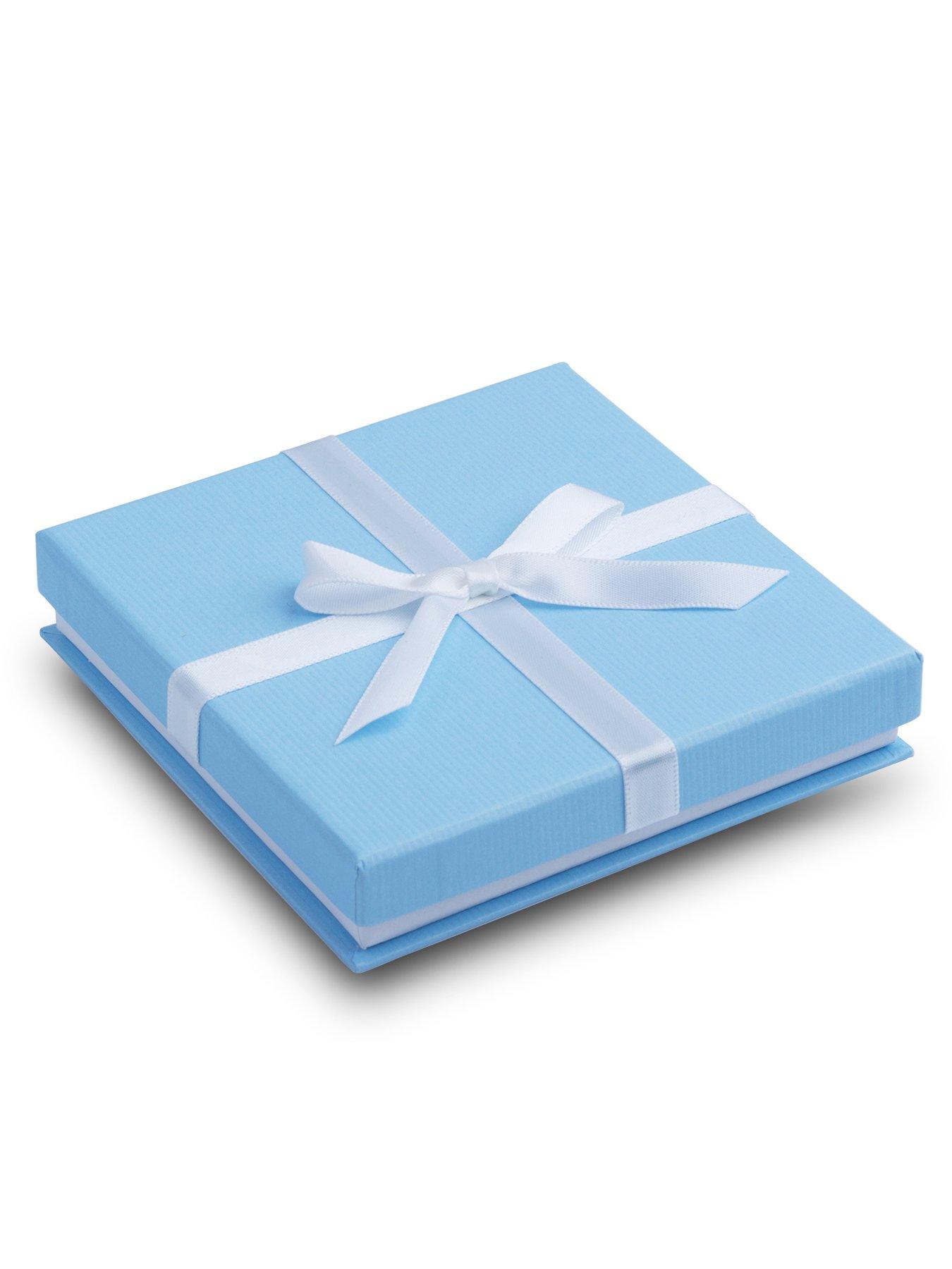 Image 4 of 4 of The Love Collection Sterling Silver Two Colour Hoop Earrings