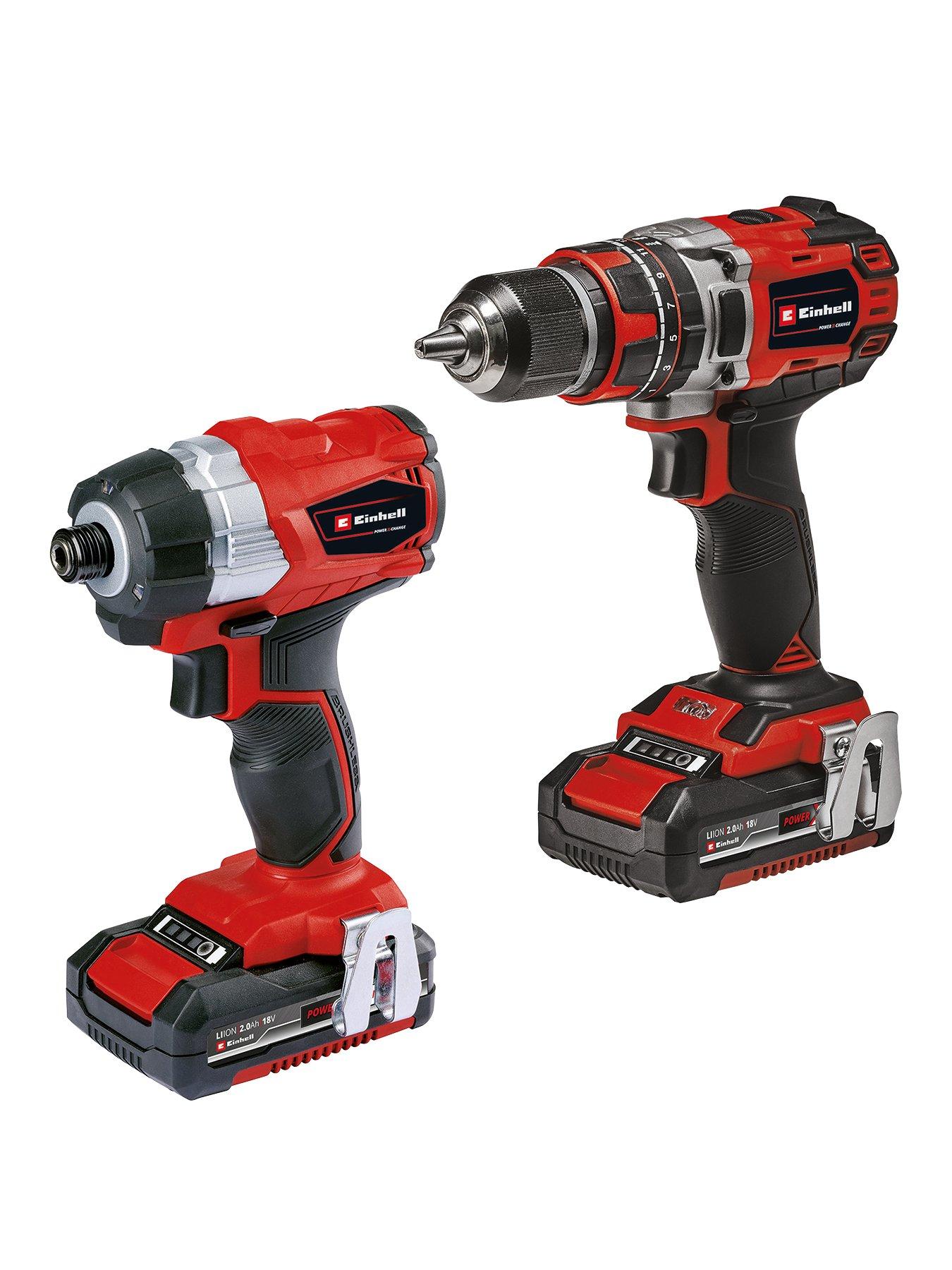 einhell-pxc-professional-twin-pack-combi-drill-impact-driver-2-x-20ah