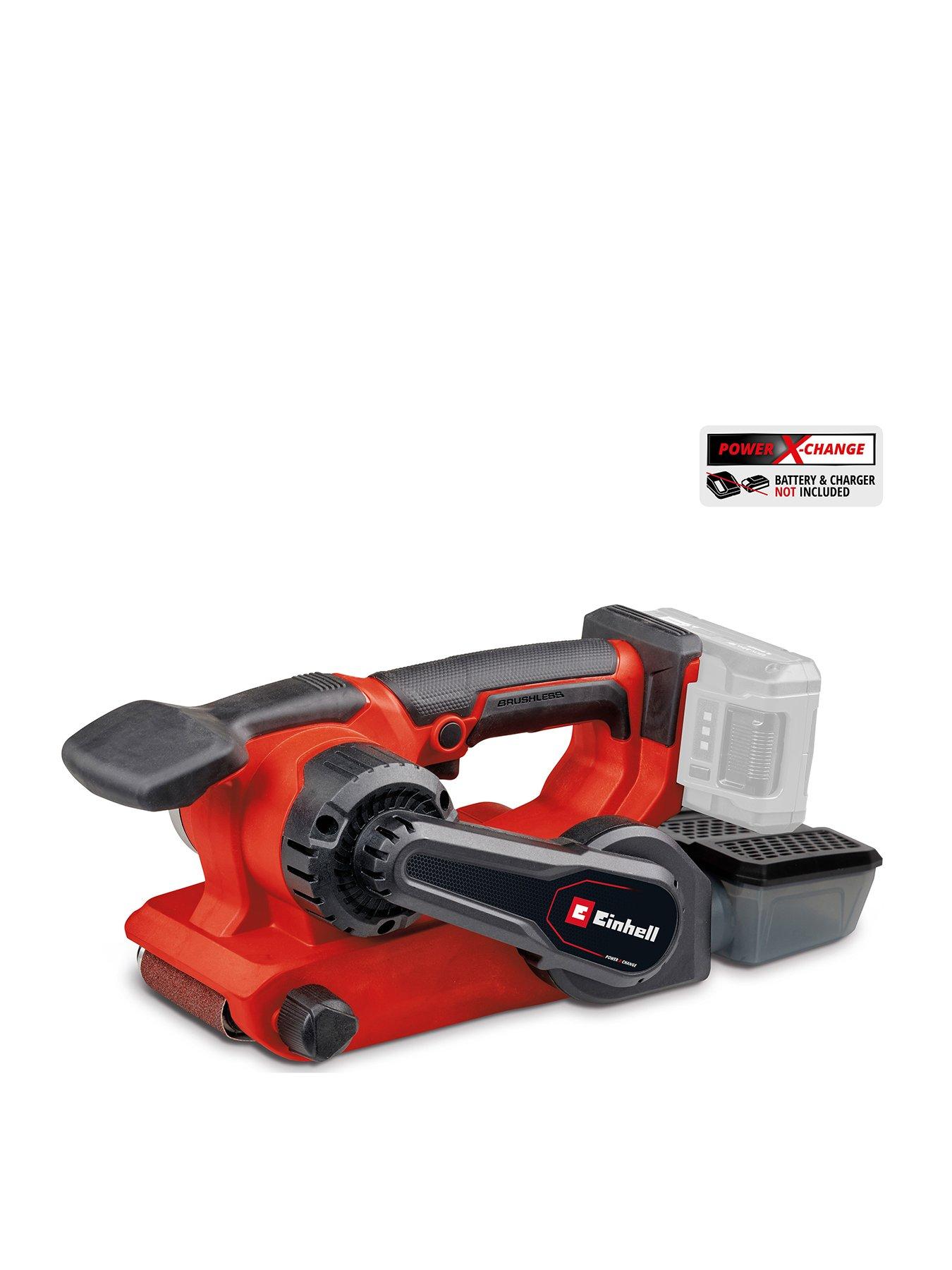  image of einhell-pxc-18v-professional-cordless-belt-sander-tp-bs-18457-li-bl-solo