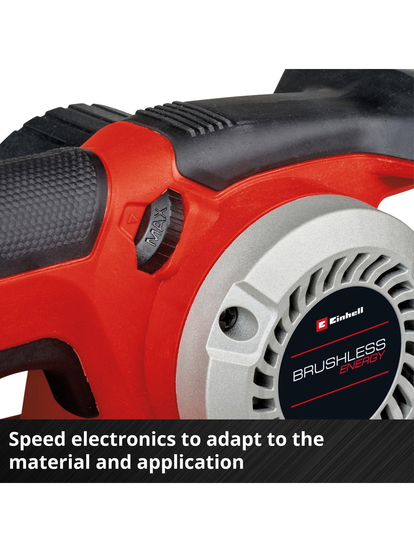  image of einhell-pxc-18v-professional-cordless-belt-sander-tp-bs-18457-li-bl-solo