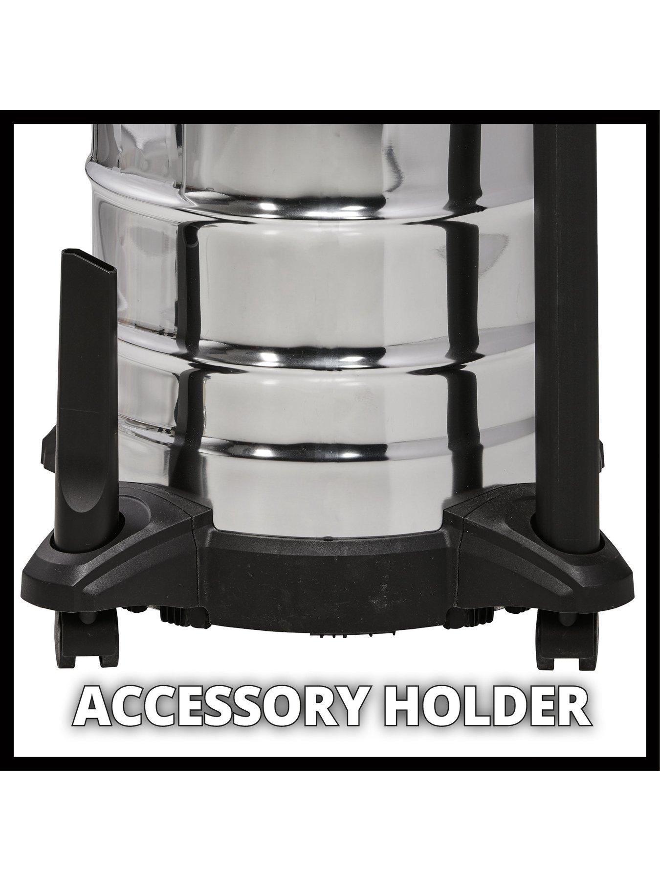  image of einhell-classic-30-litre-stainless-steel-wet-amp-dry-vac-tc-vc-1830-s