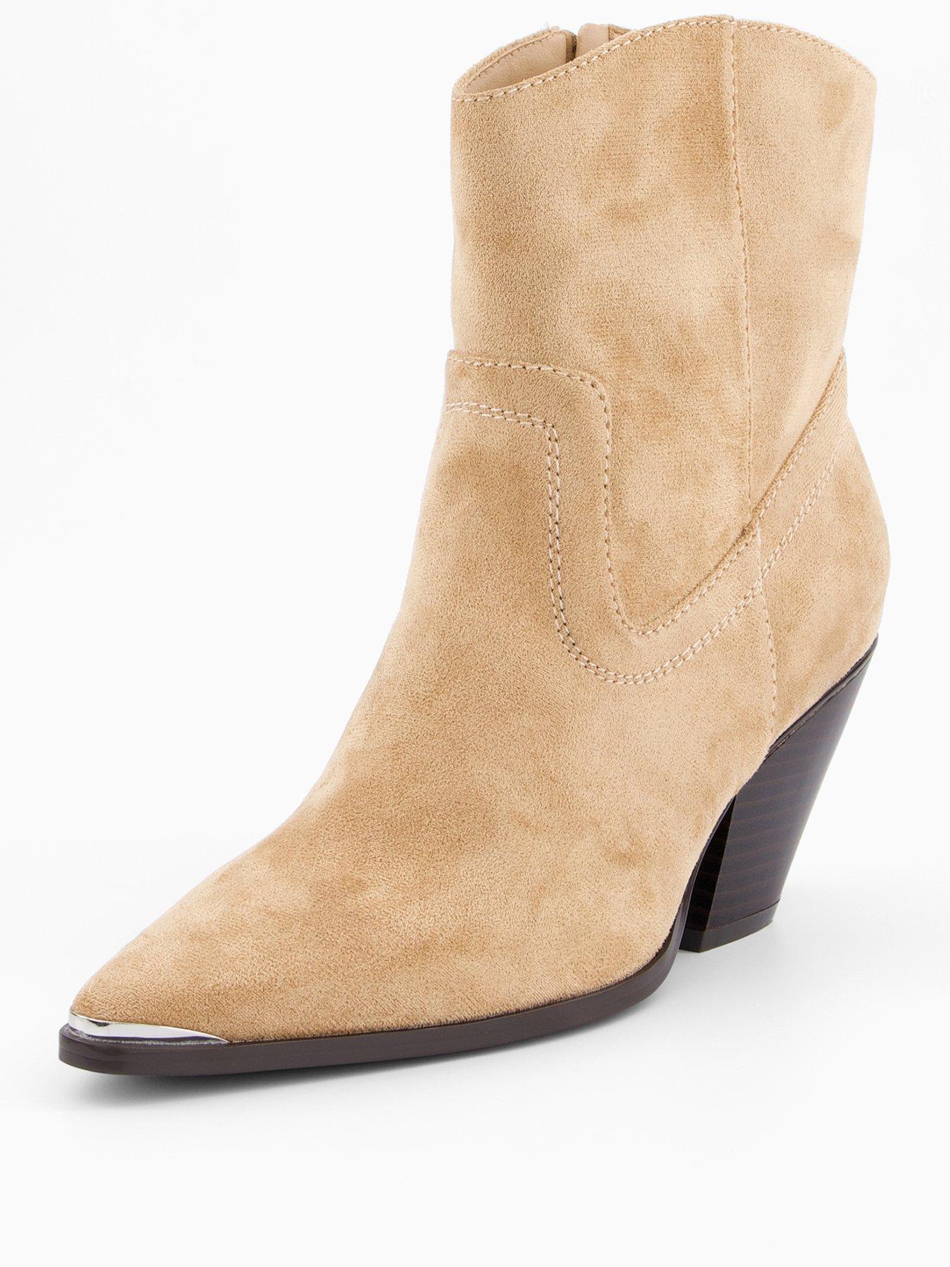 Image 2 of 7 of V by Very Western Ankle Boot - Brown