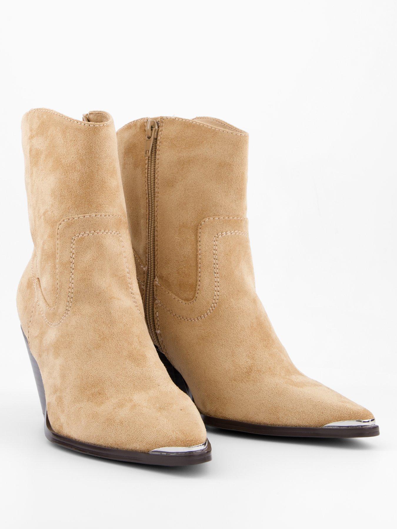 Image 5 of 7 of V by Very Western Ankle Boot - Brown