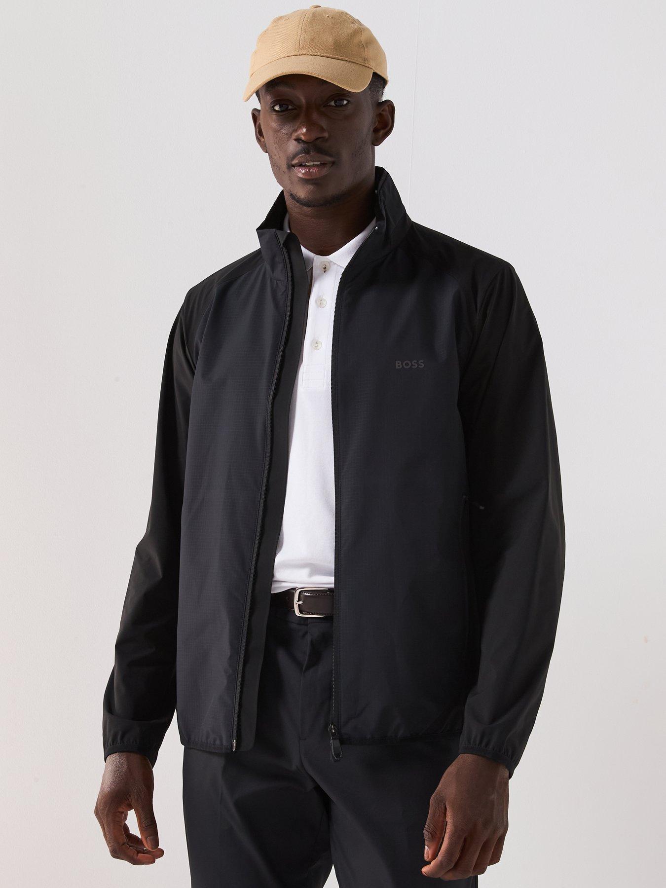 BOSS Mens Golf J Putt Jacket - Black