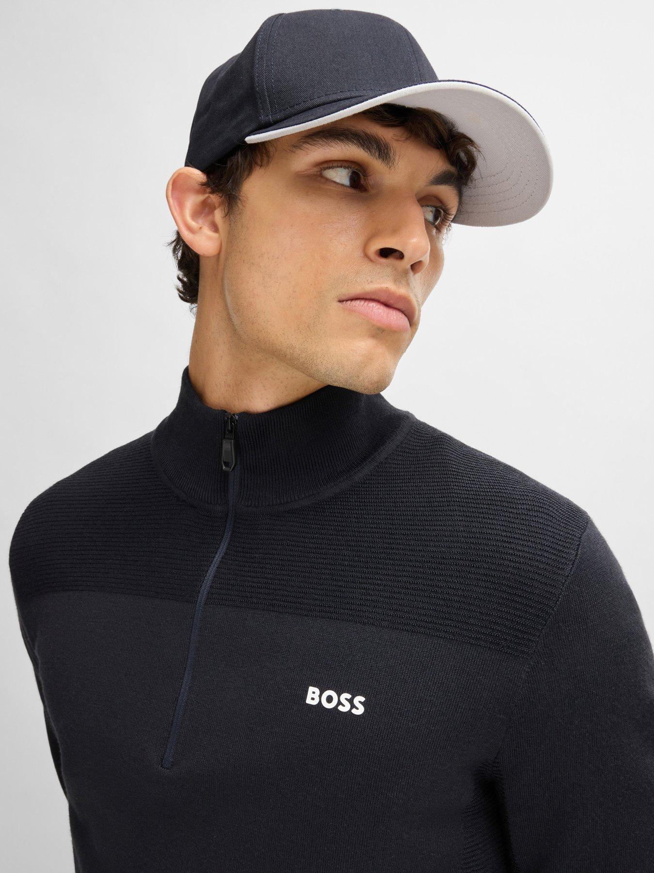 stillFront image of boss-mens-golf-bold-cap--navy