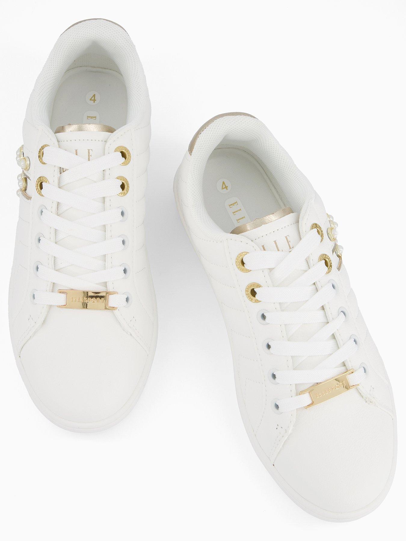 Image 3 of 7 of Elle Sport Pearly&nbsp;Trainer - White