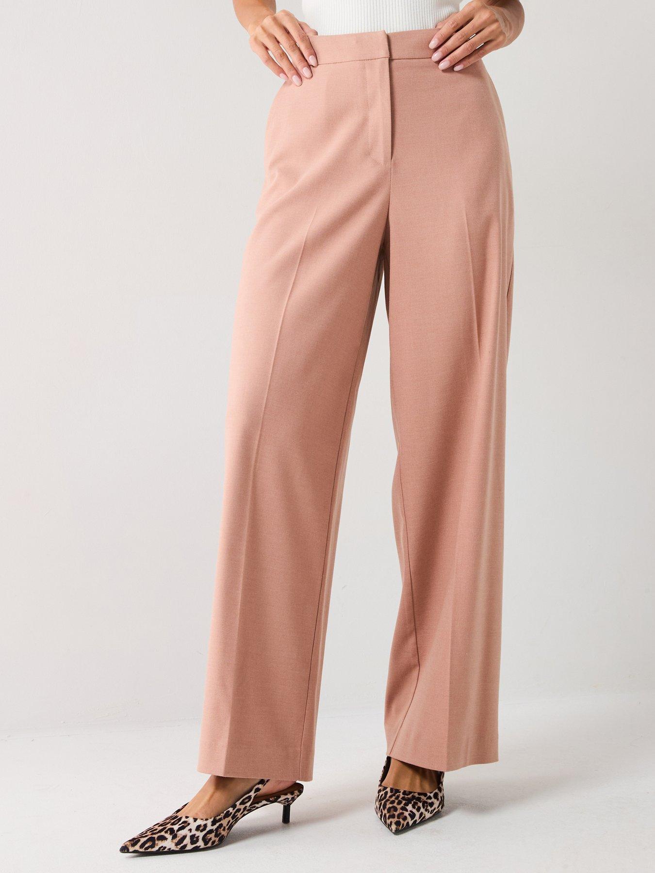 Forever New Iris Wide Leg Pant - Pink