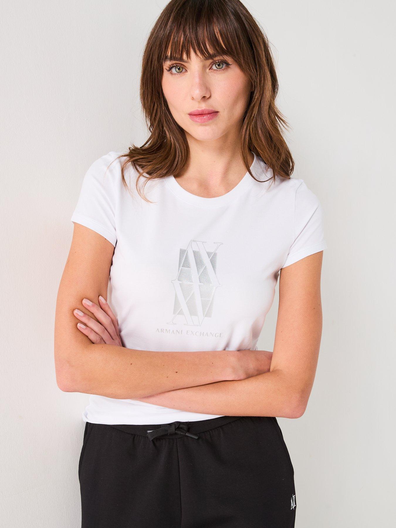 undefined Logo Short Sleeve T-shirt - White