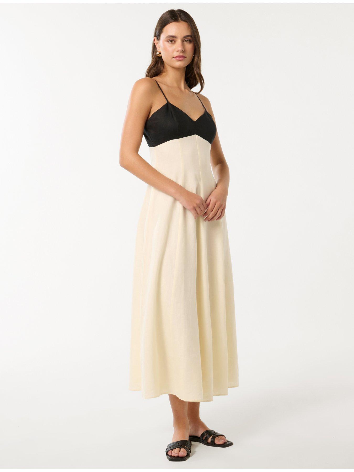 ada linen midi dress Buy Boden Black Ada 100% Linen Midi Dress from Next USA