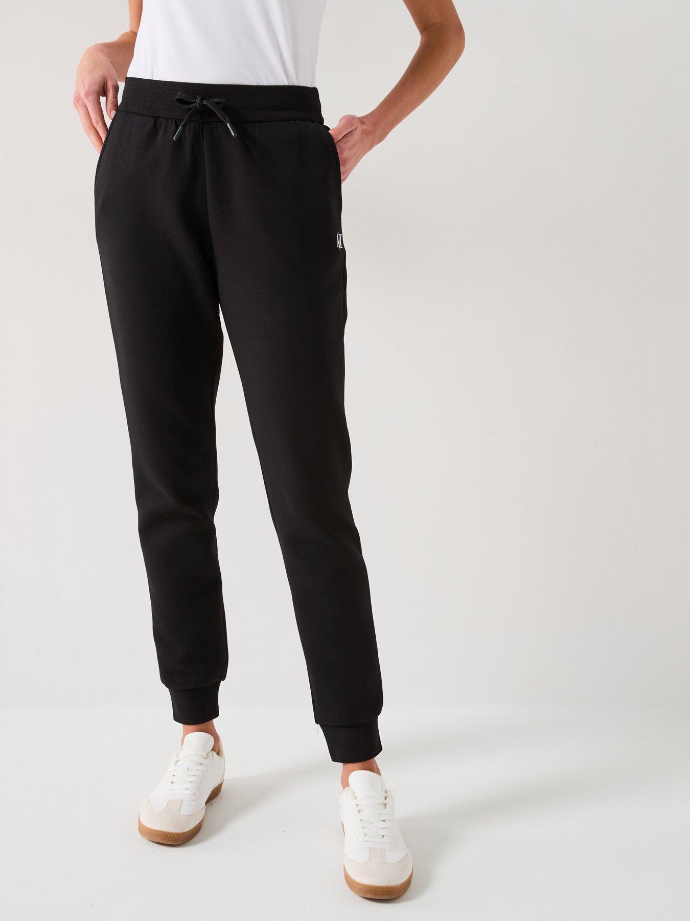 undefined Logo Drawstring Jogger - Black