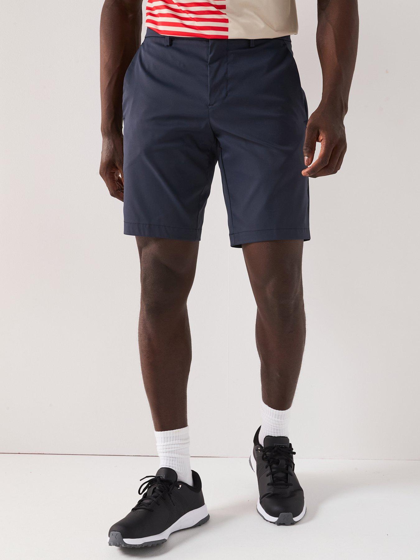 BOSS Mens Golf Phoenix Slim Fit Shorts - Dark Blue