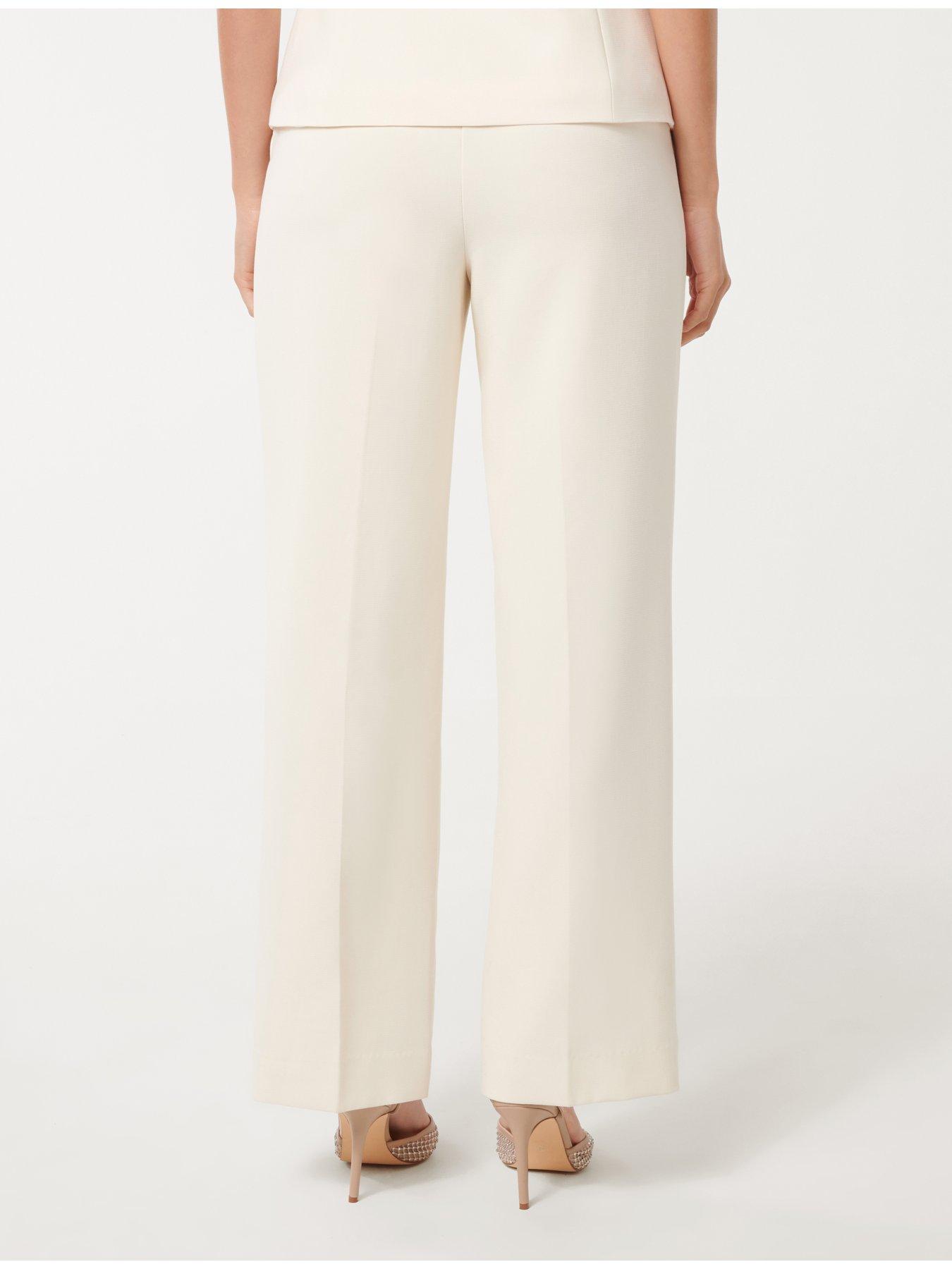  image of forever-new-aries-straight-leg-pants-yellow