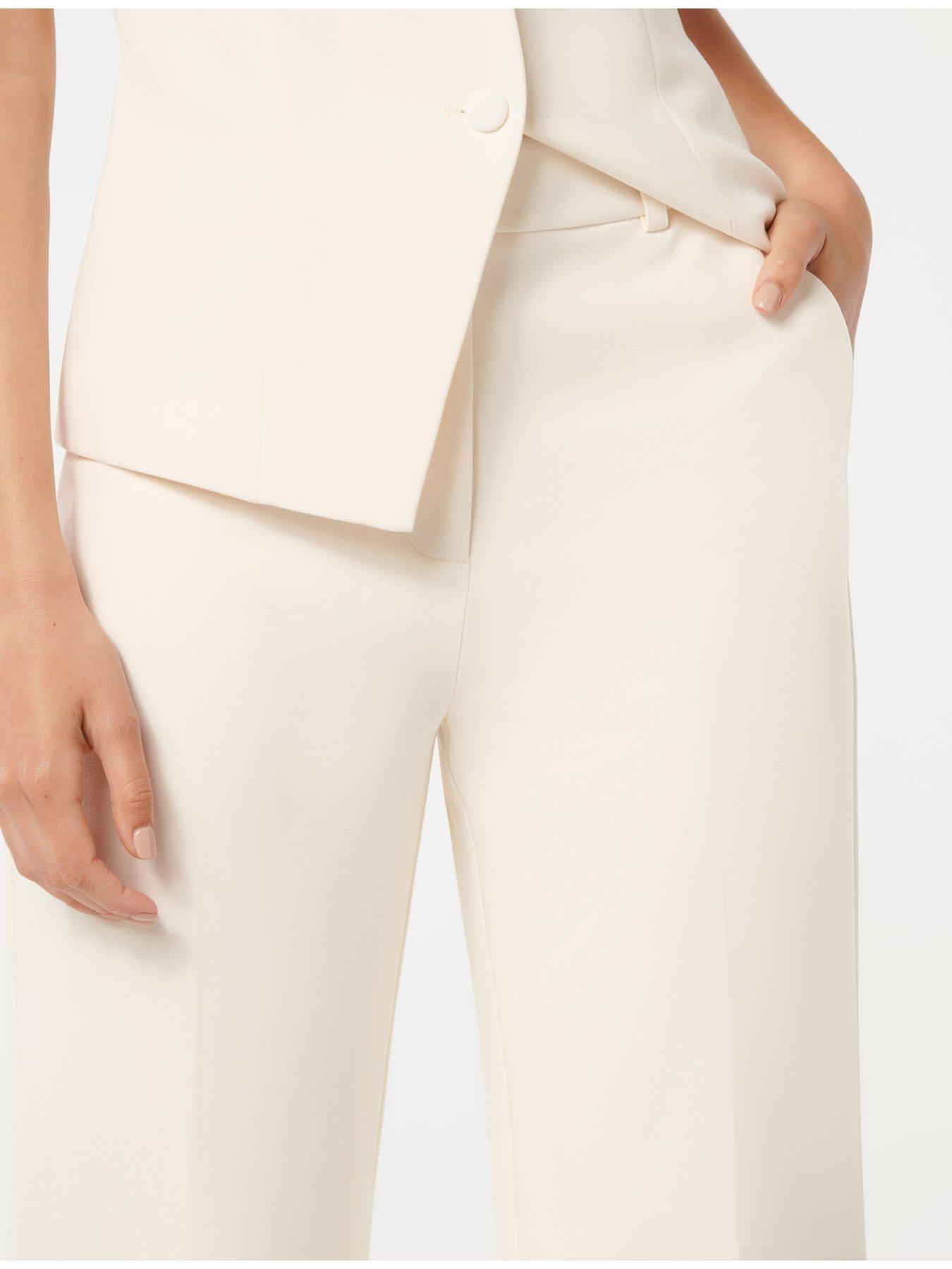  image of forever-new-aries-straight-leg-pants-yellow