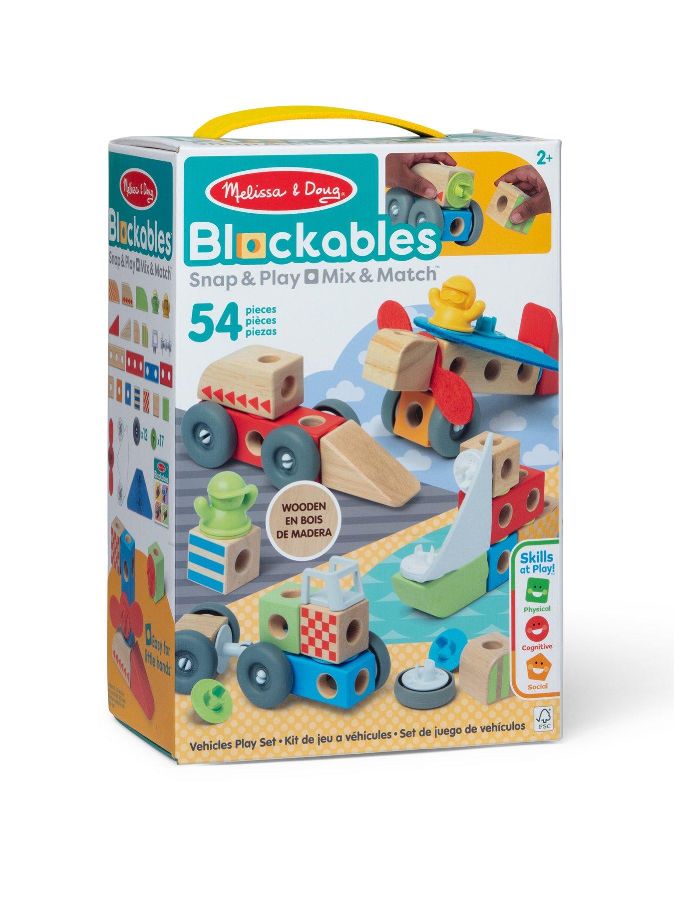 Melissa & Doug PS Building Set - Vehicles