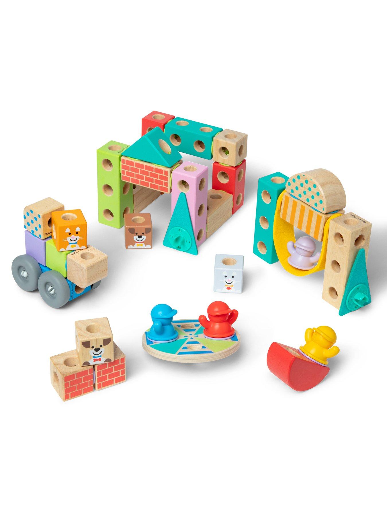 Image 3 of 8 of Melissa & Doug Blockables Town Play Set