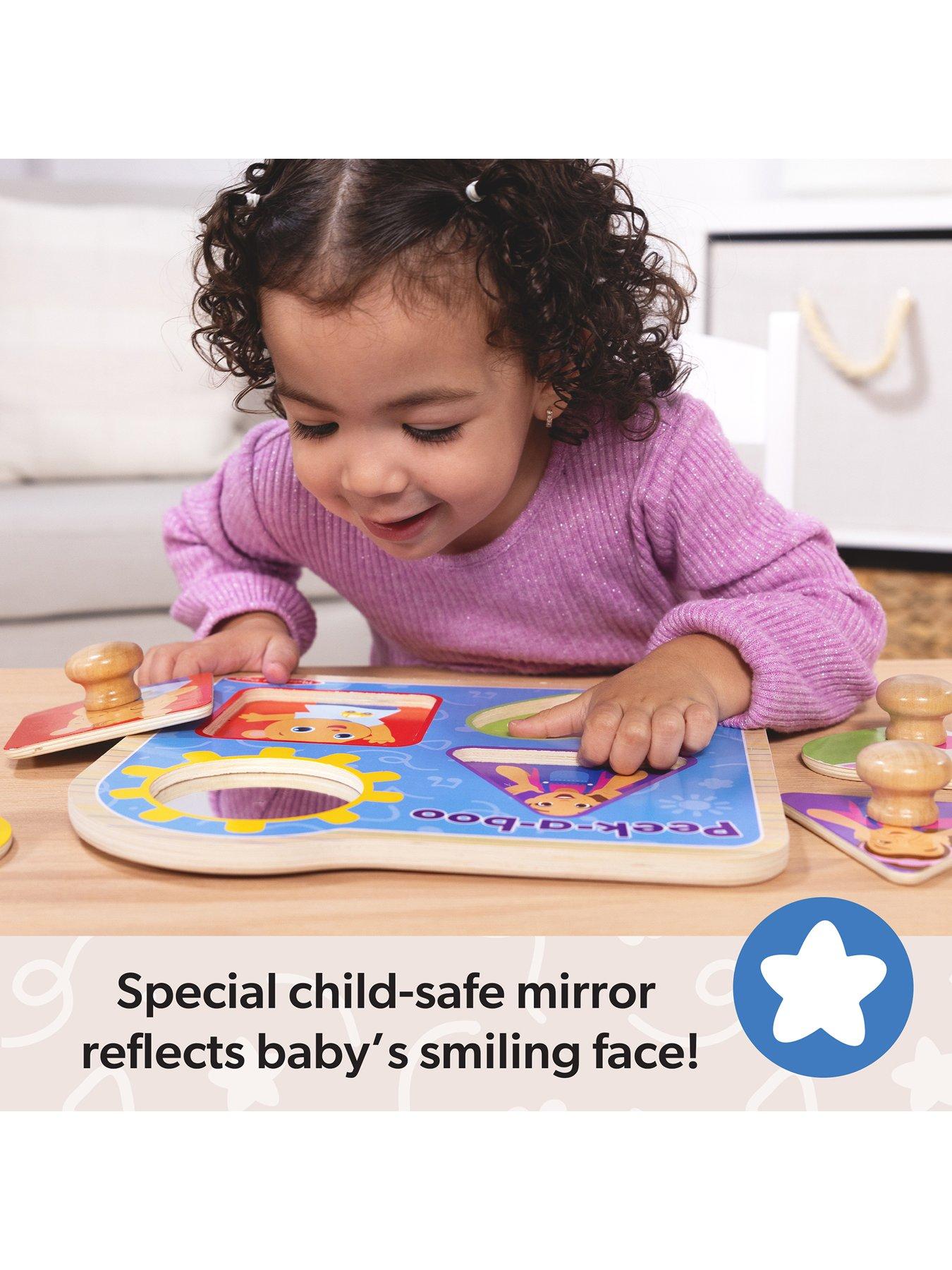 Image 5 of 8 of Melissa & Doug Ms. Rachel&nbsp;Jumbo&nbsp;Wooden&nbsp;Peg&nbsp;Puzzle - 4-Piece&nbsp;