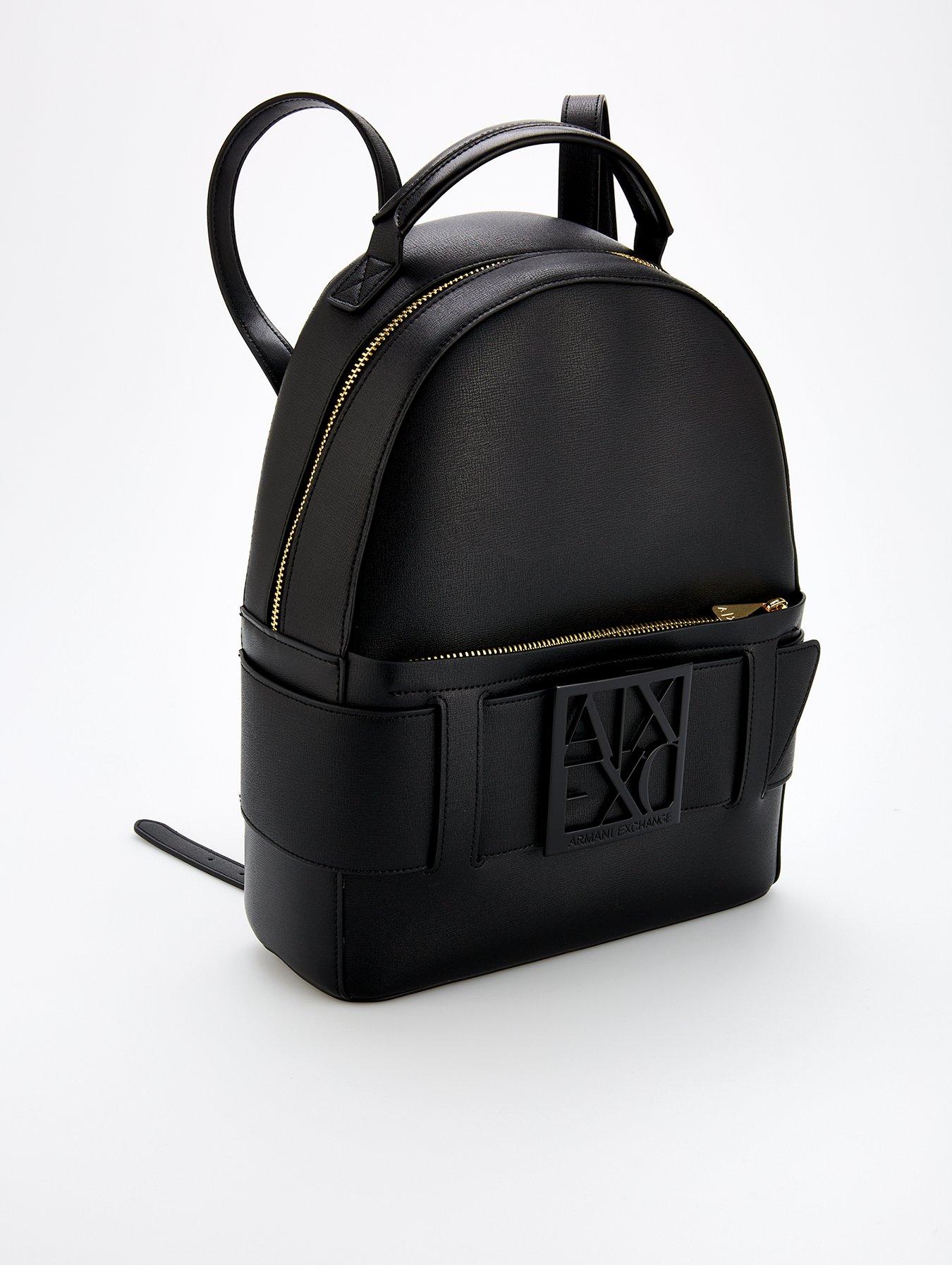  image of armani-exchange-susie-backpack-black