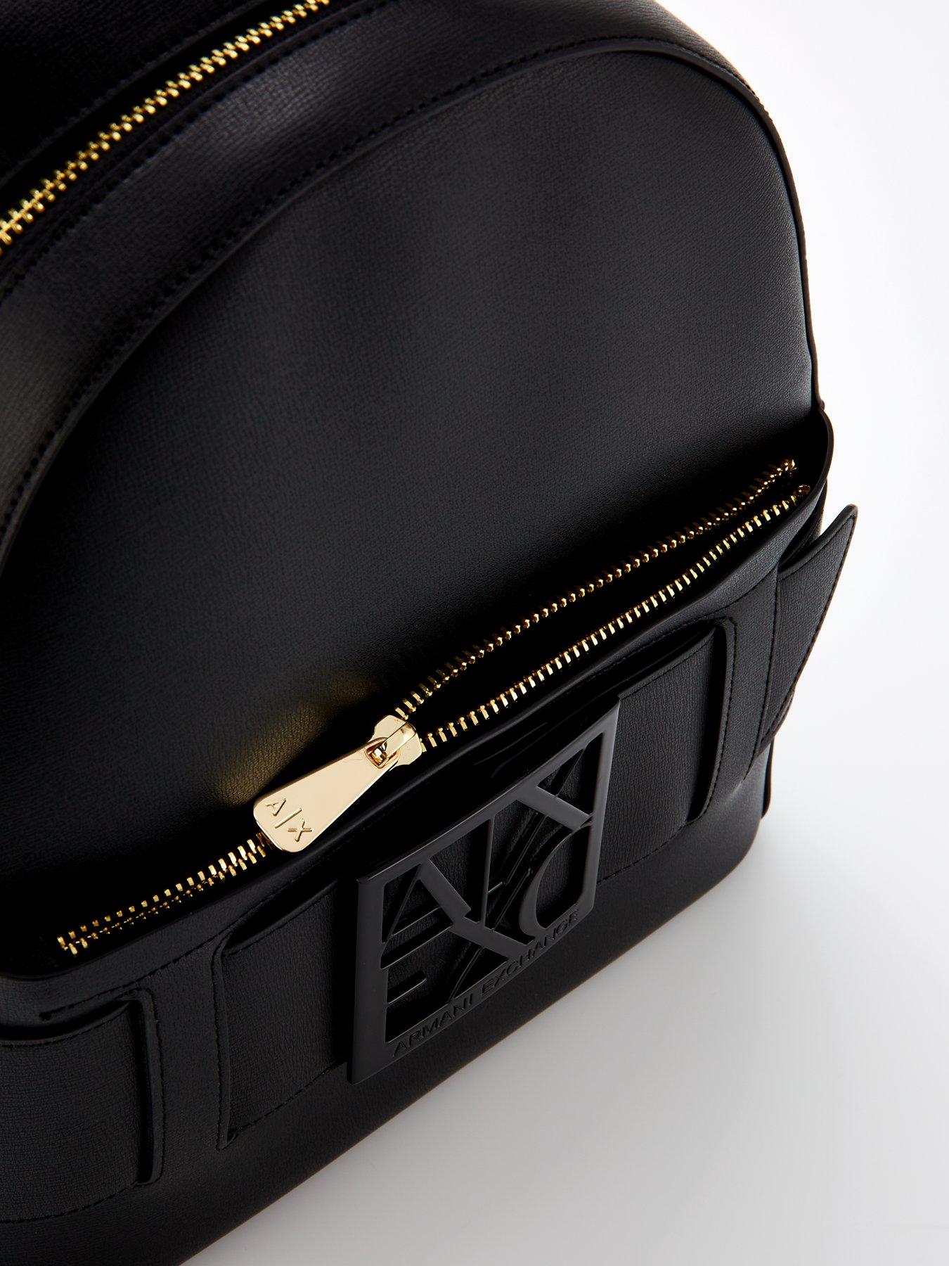  image of armani-exchange-susie-backpack-black