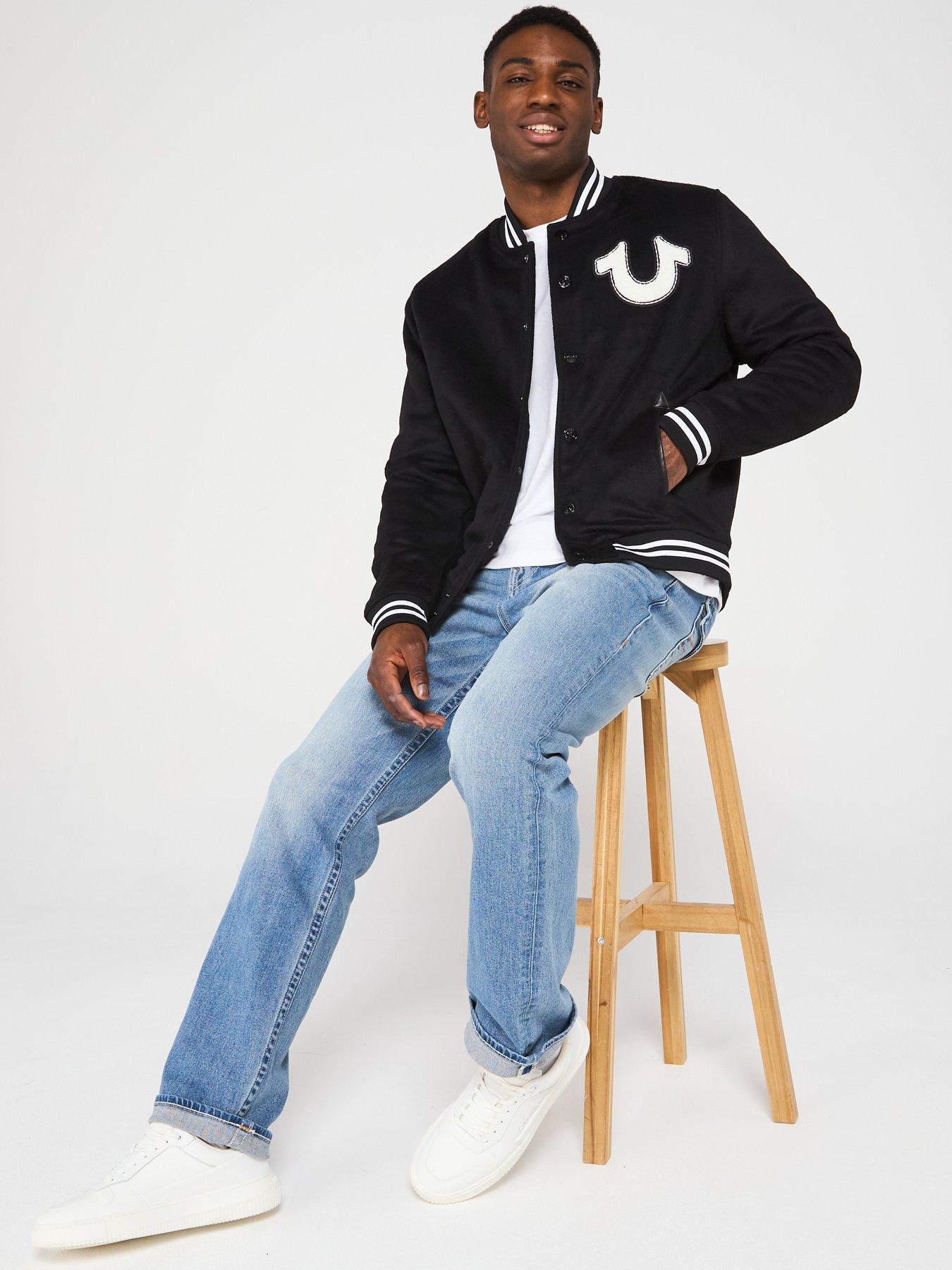  image of true-religion-ricky-straight-fit-jeans-blue