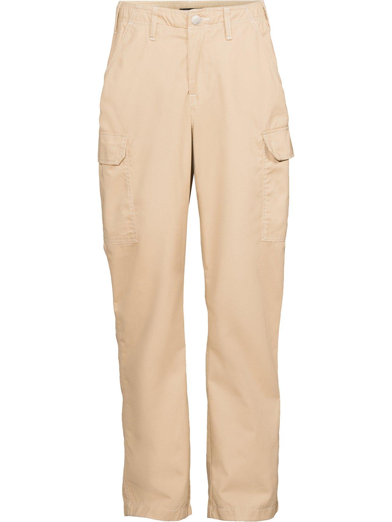 Image 5 of 5 of TRUE RELIGION Big T Cargo Trousers - Beige