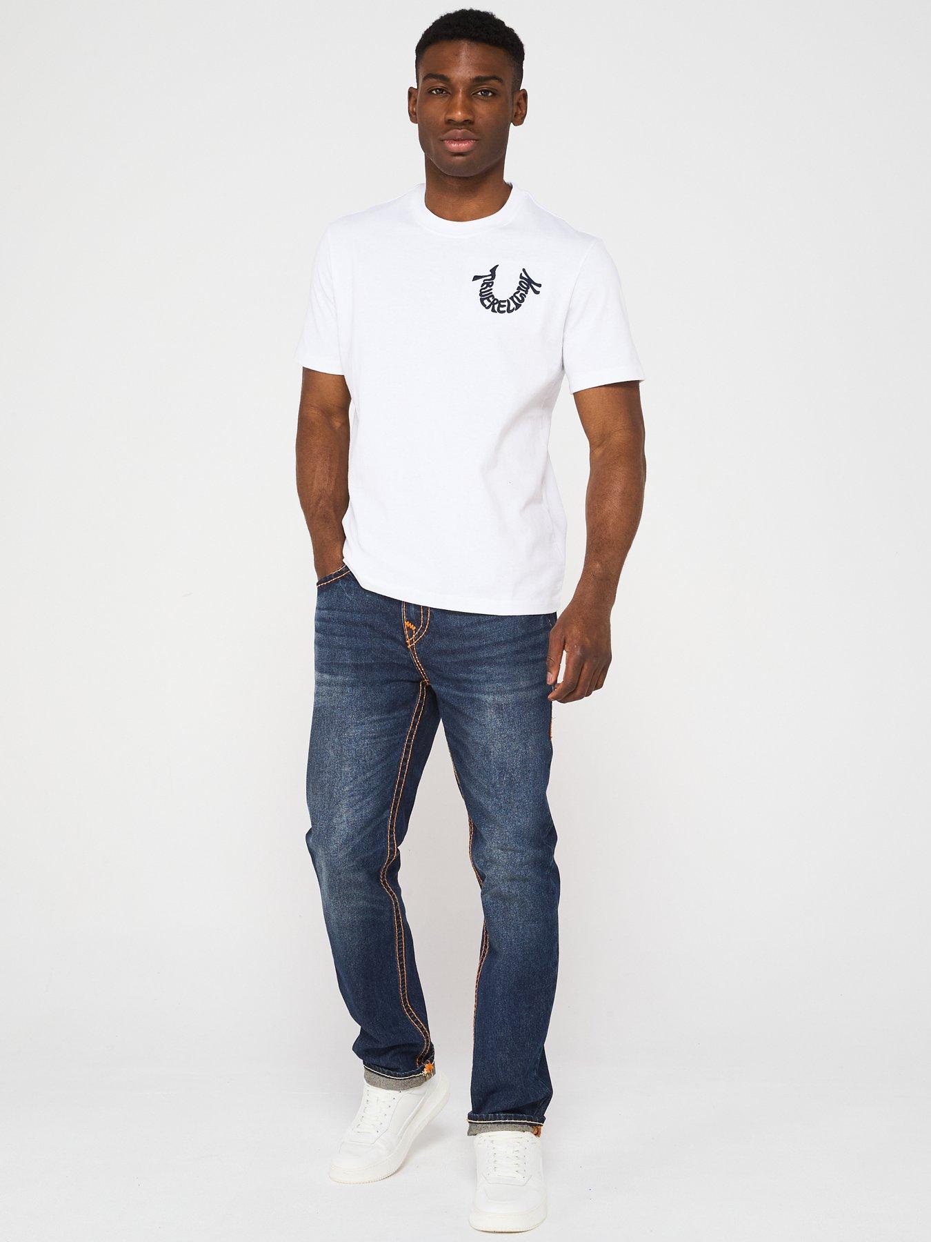  image of true-religion-rocco-pick-stitch-slim-fit-jeans-dark-wash