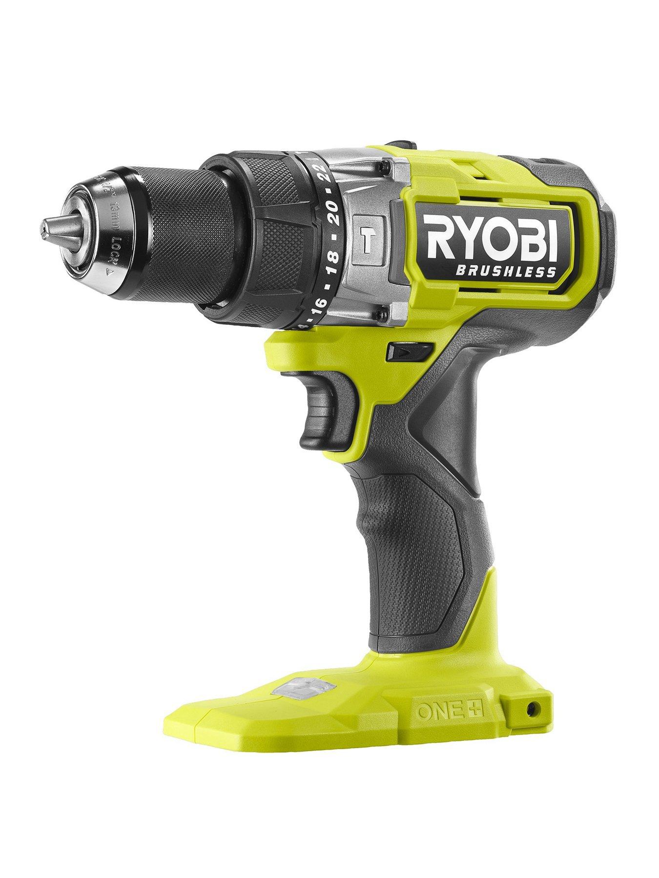  image of ryobi-rpd18bl2-0-18v-one-cordless-brushless-combi-drill-bare-tool