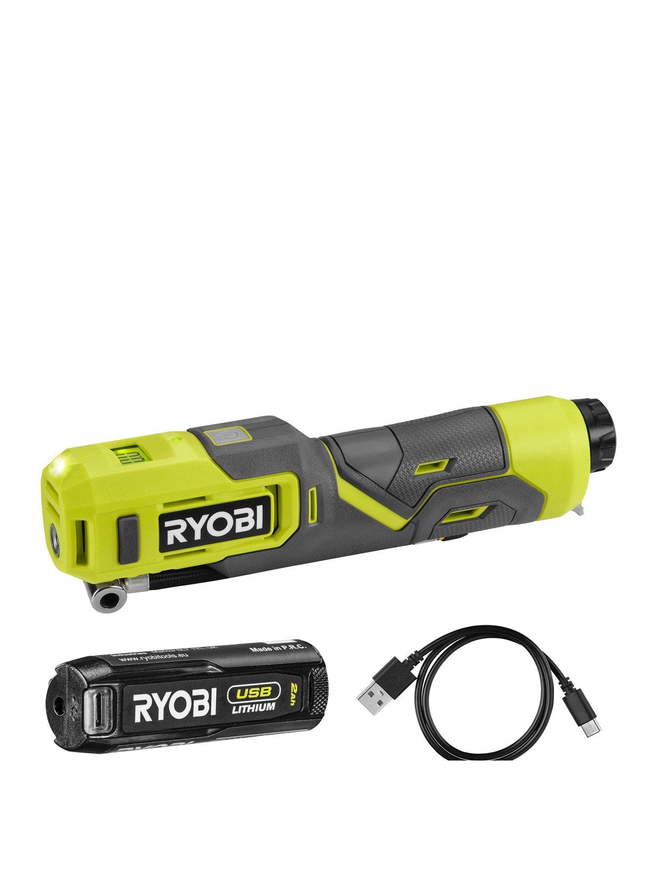 undefined RI4-120G 4V Cordless USB Lithium High Pressure Inflator (1 x 4V 2.0Ah)