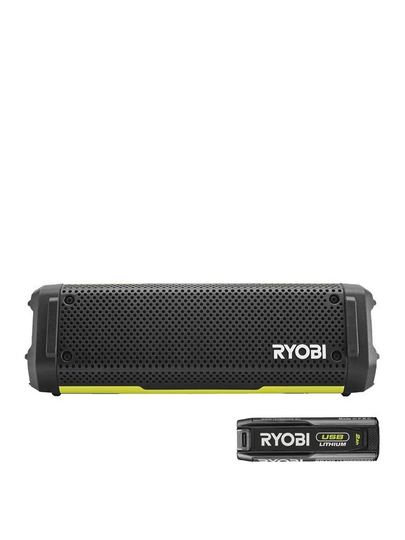 Image 1 of 7 of RYOBI RS4-120G 4V Cordless USB Lithium Speaker (1 x 4V 2.0Ah)