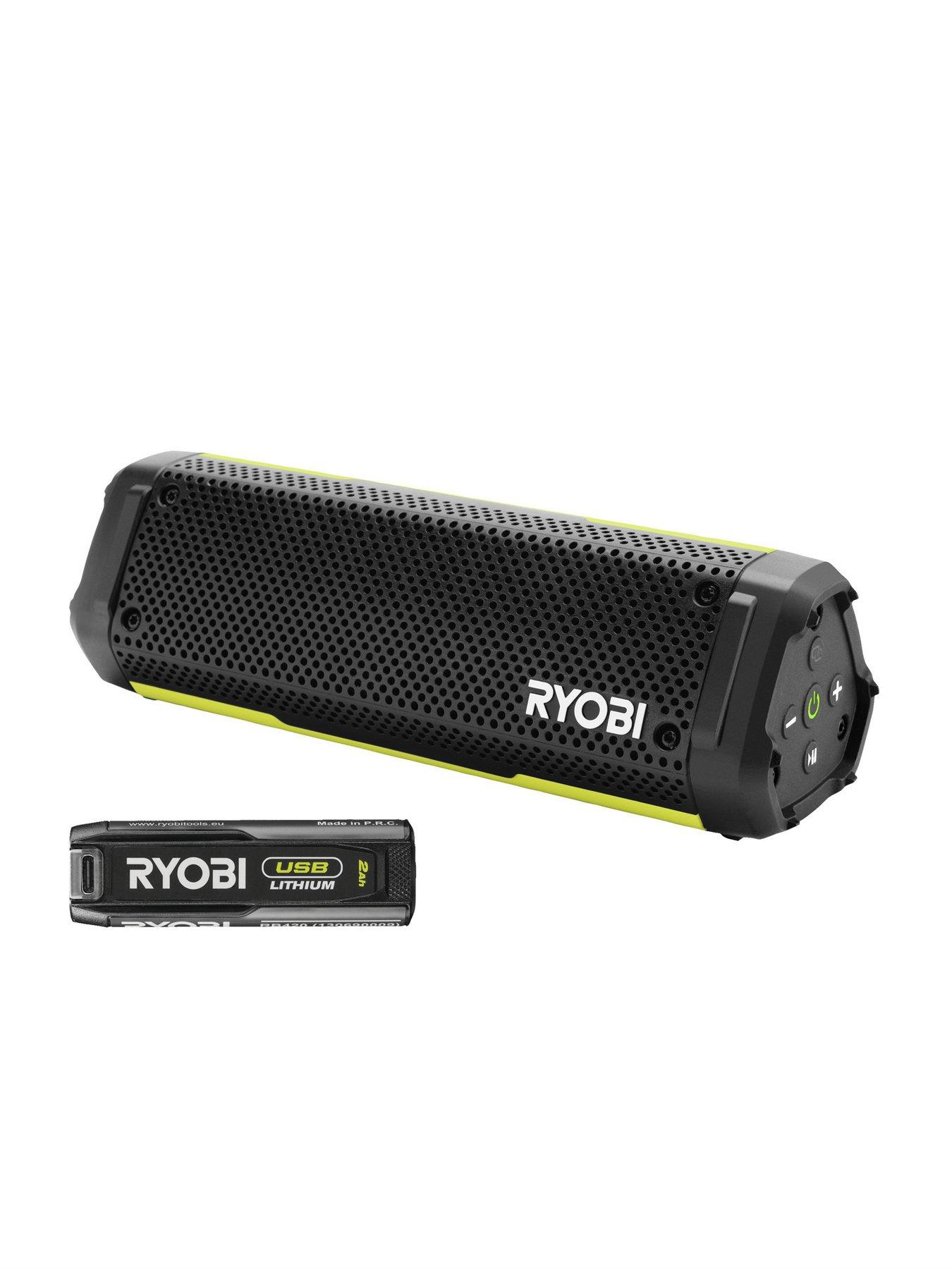 Image 2 of 7 of RYOBI RS4-120G 4V Cordless USB Lithium Speaker (1 x 4V 2.0Ah)