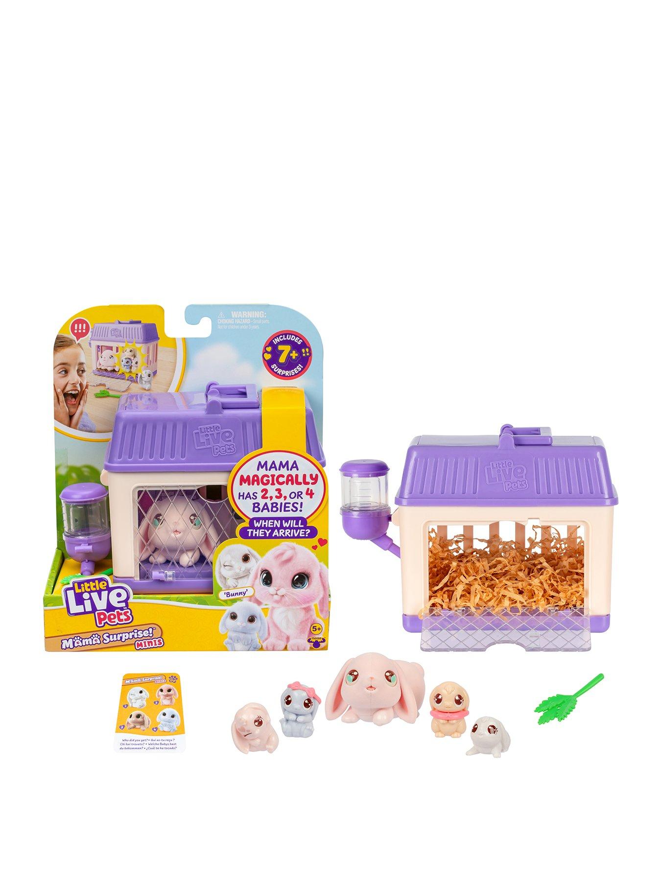 little-live-pets-mama-surprise-minis-bunny-reveal-2-3-or-4-mini-babies