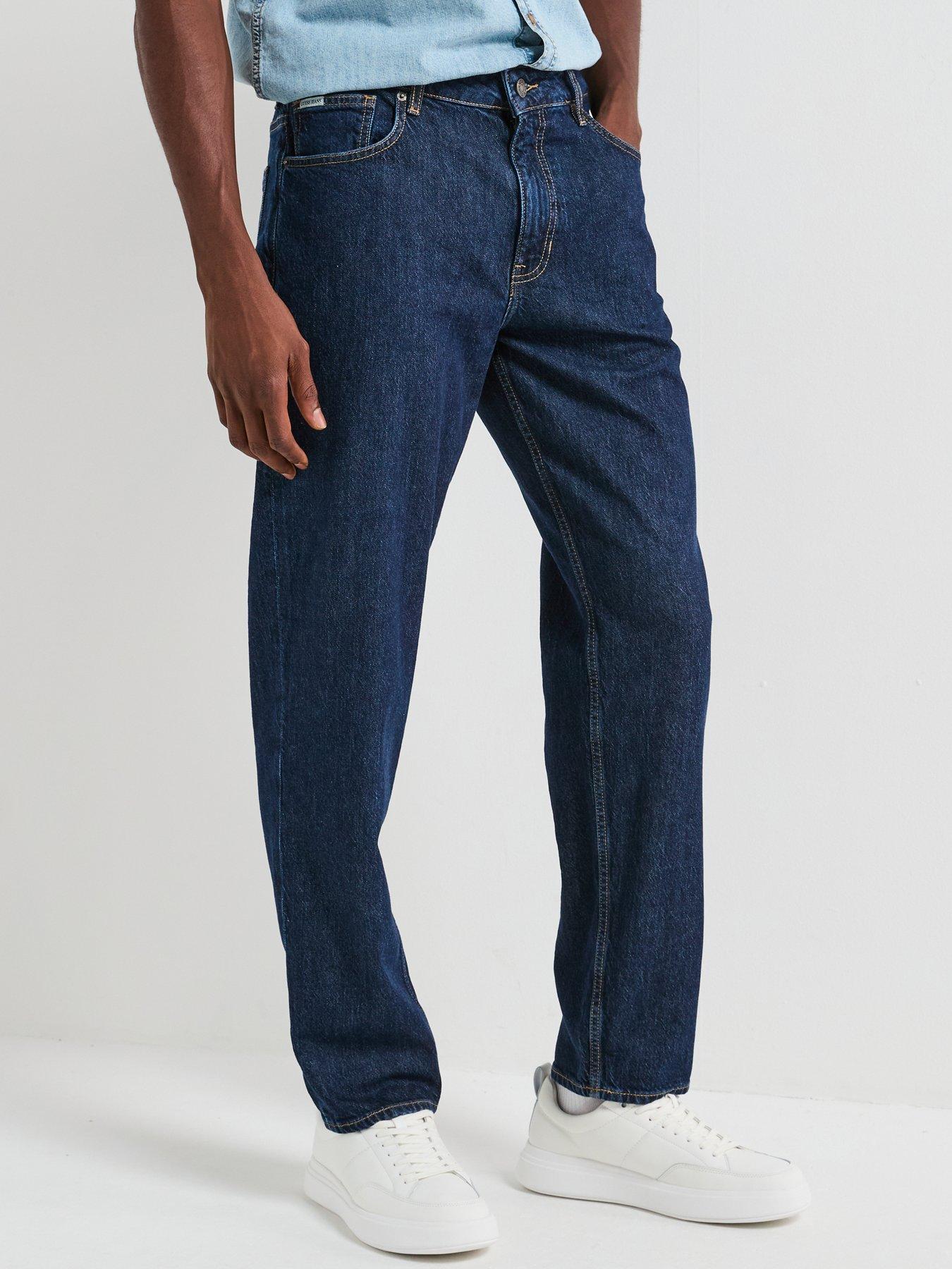 undefined Jeans G15 Relaxed Taper Fit Jeans-dark Blue