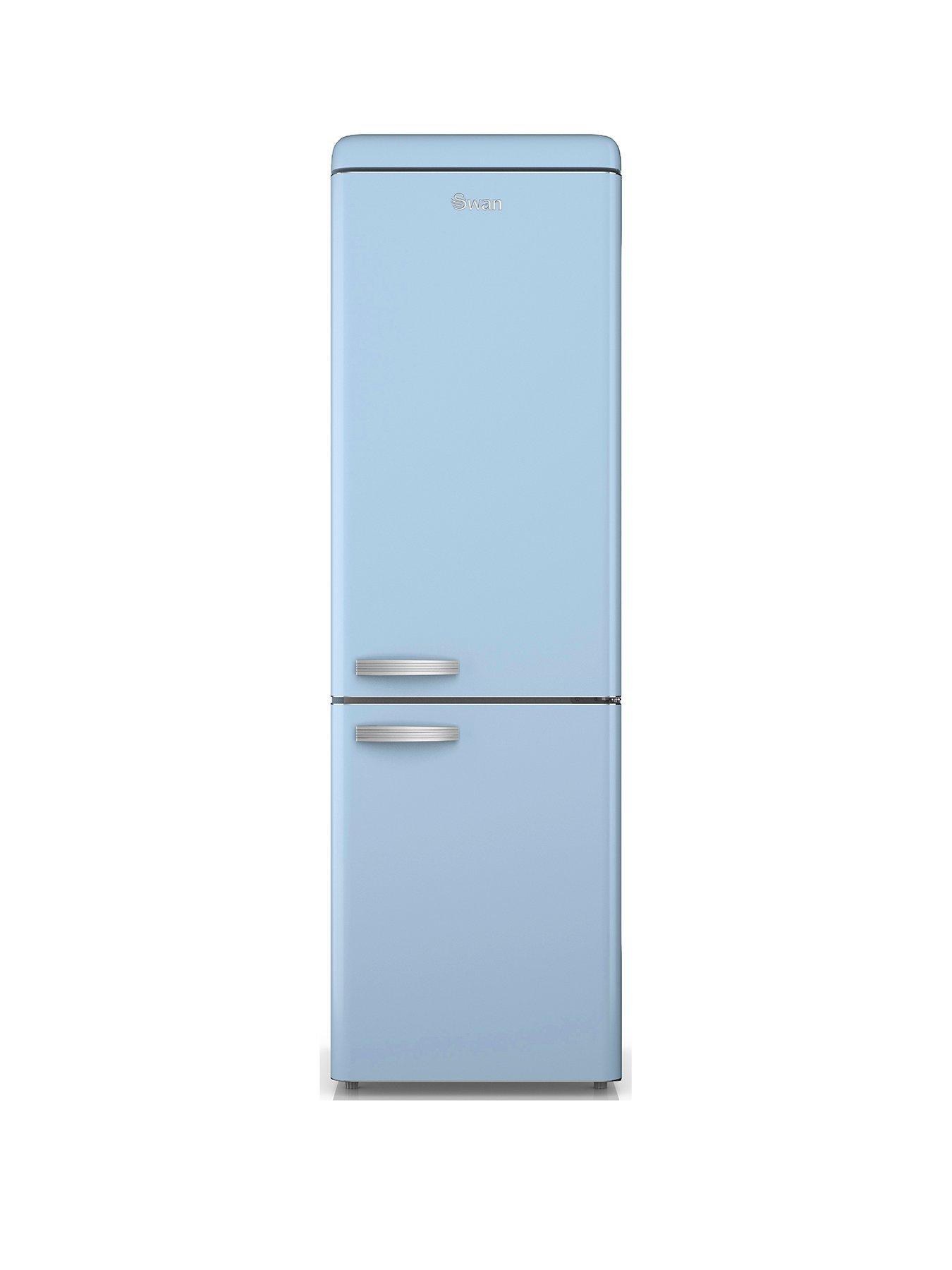 Swan SR11020BLNE Retro Blue Fridge Freezer 304L