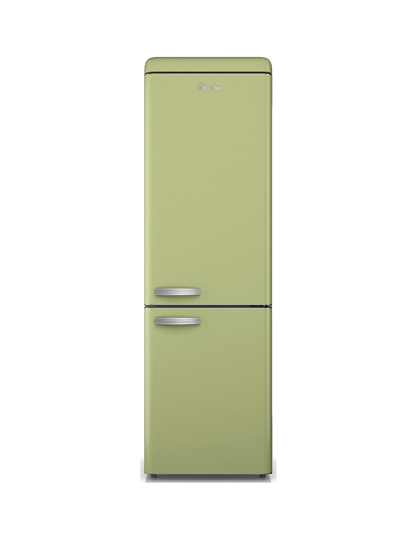 swan-sr11020gne-retro-style-fridge-freezer-green