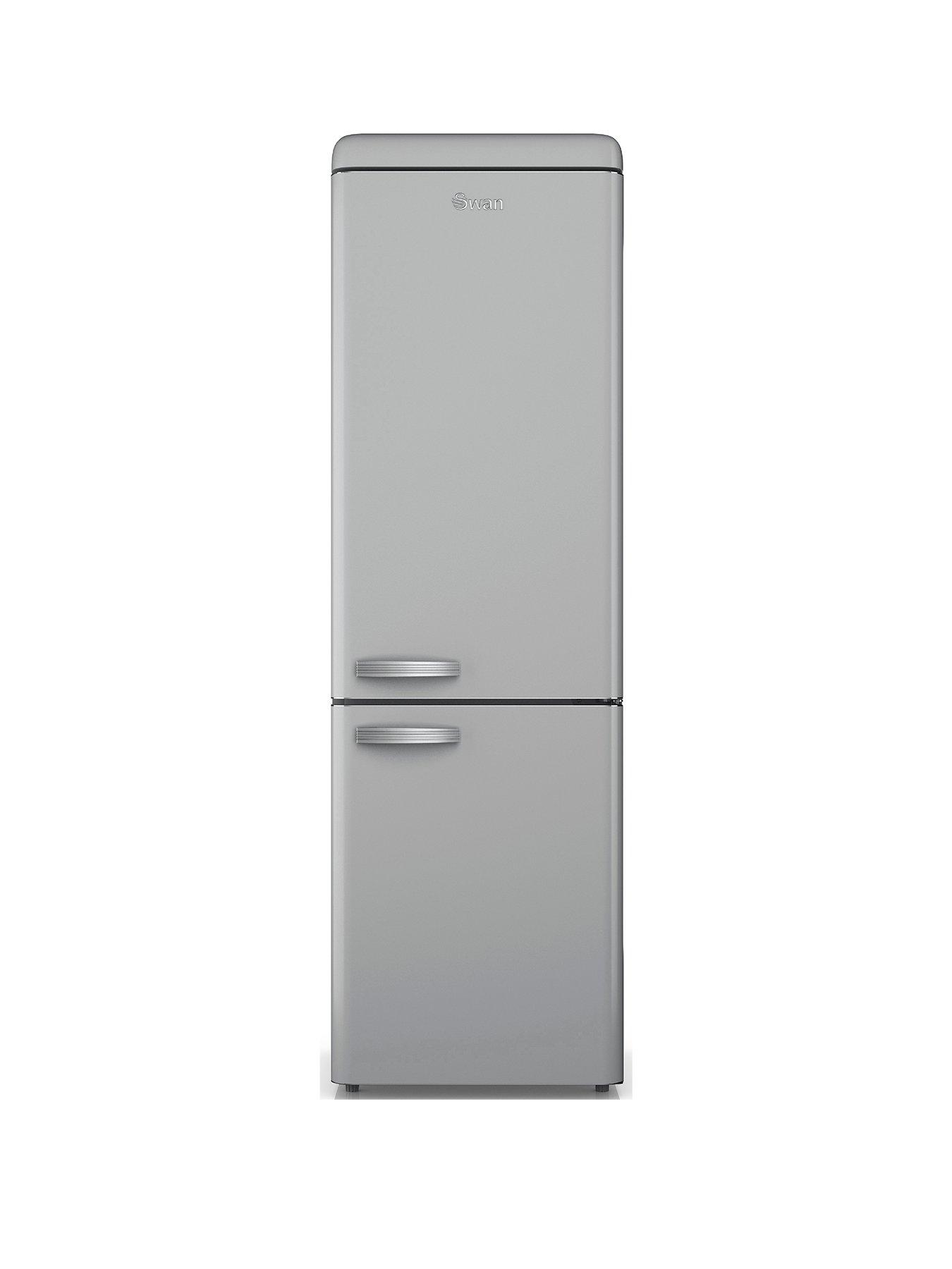 Swan SR11020GRNE Retro Grey Fridge Freezer 304L
