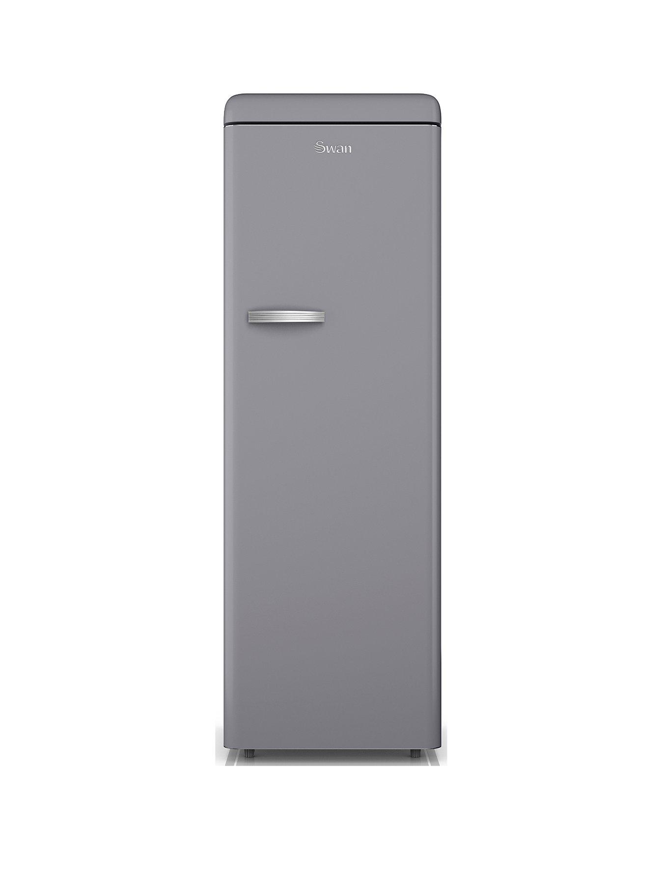 Swan SR11050GRNE Retro Grey Larder Fridge 337L