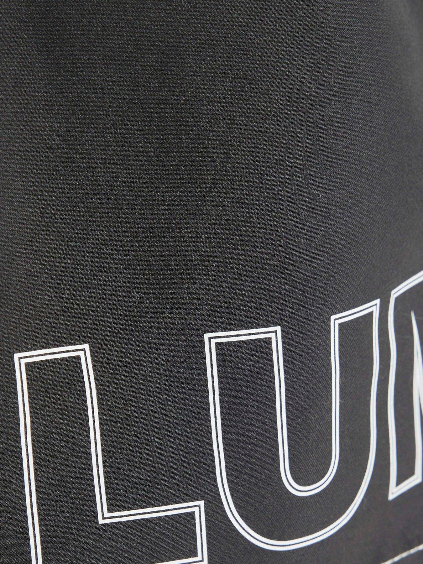  image of river-island-boys-luminis-swim-shorts-black