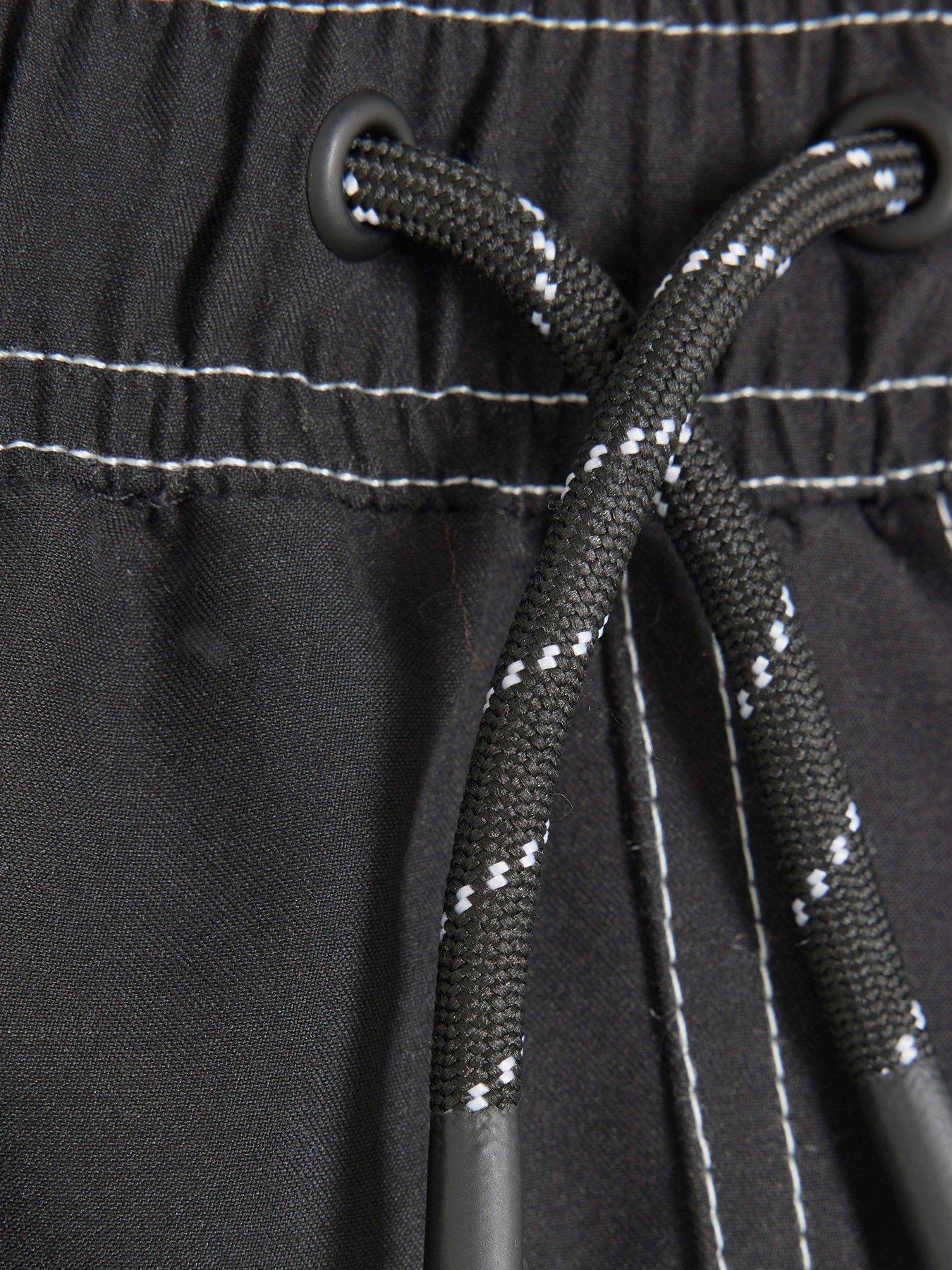  image of river-island-boys-luminis-swim-shorts-black
