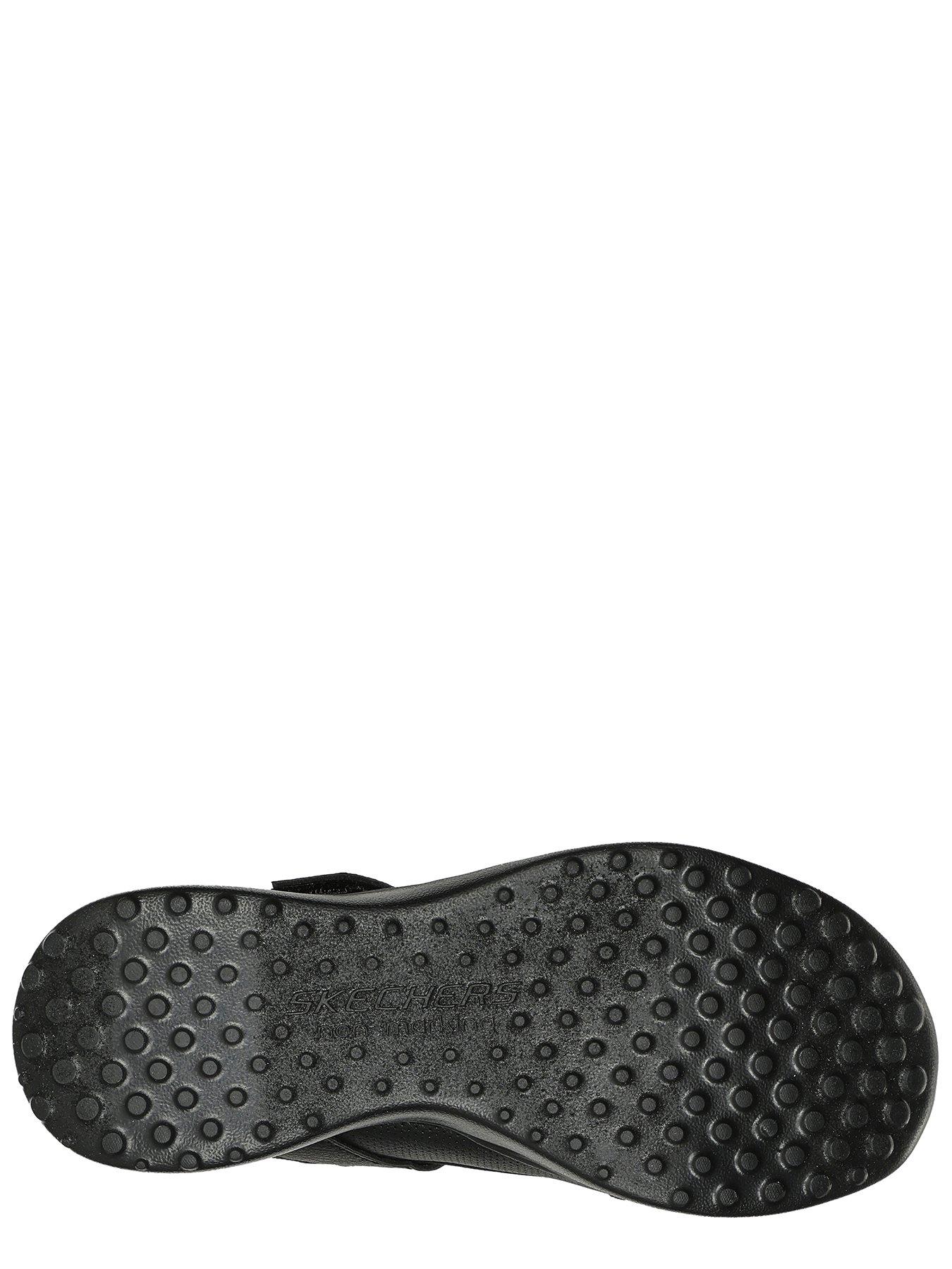 Image 4 of 5 of Skechers Kids Microstrides - Recess Rules Mary Jane Back To School Shoe - Black