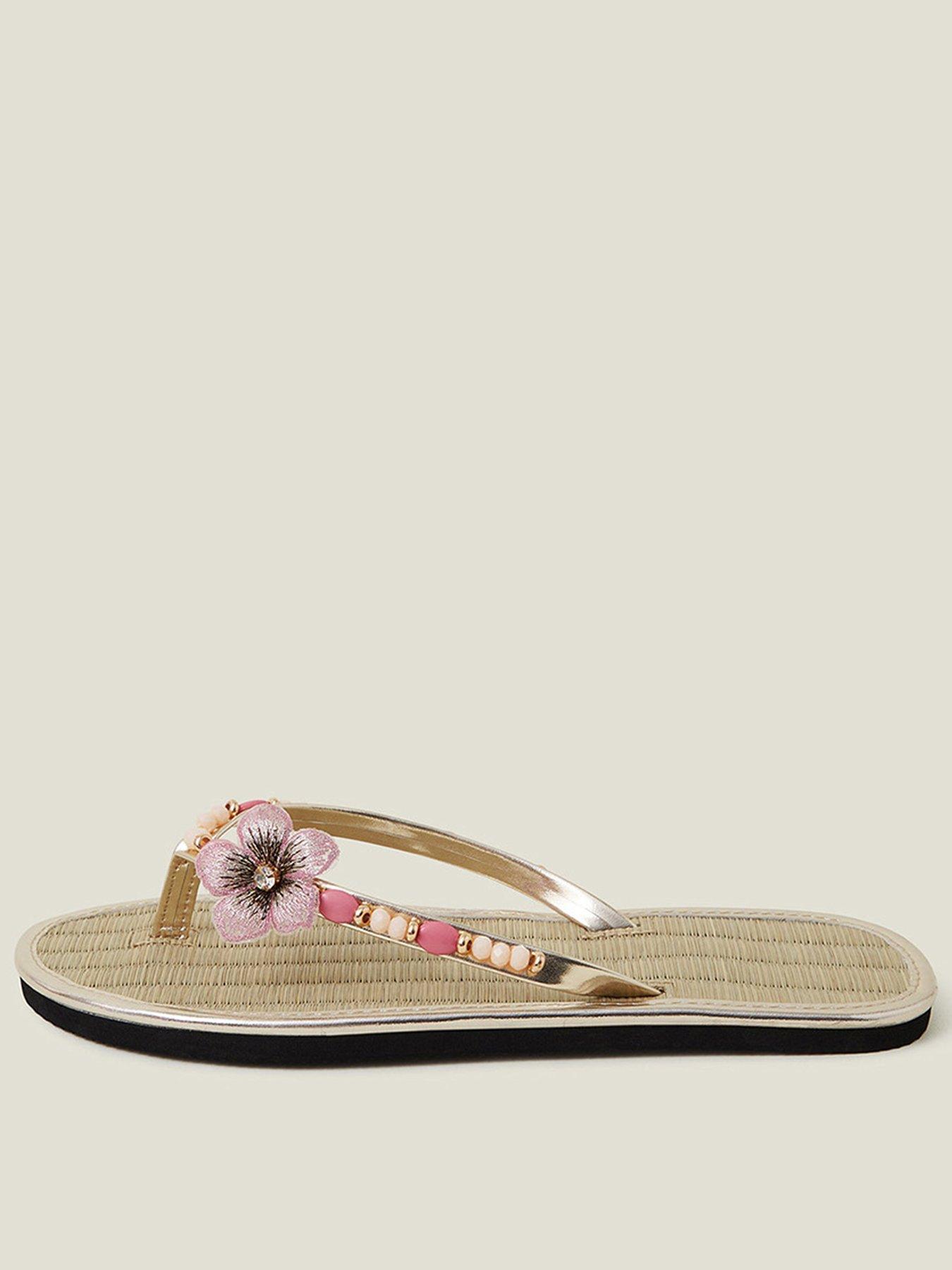 accessorize-flower-beaded-seagrass-flip-flop--gold